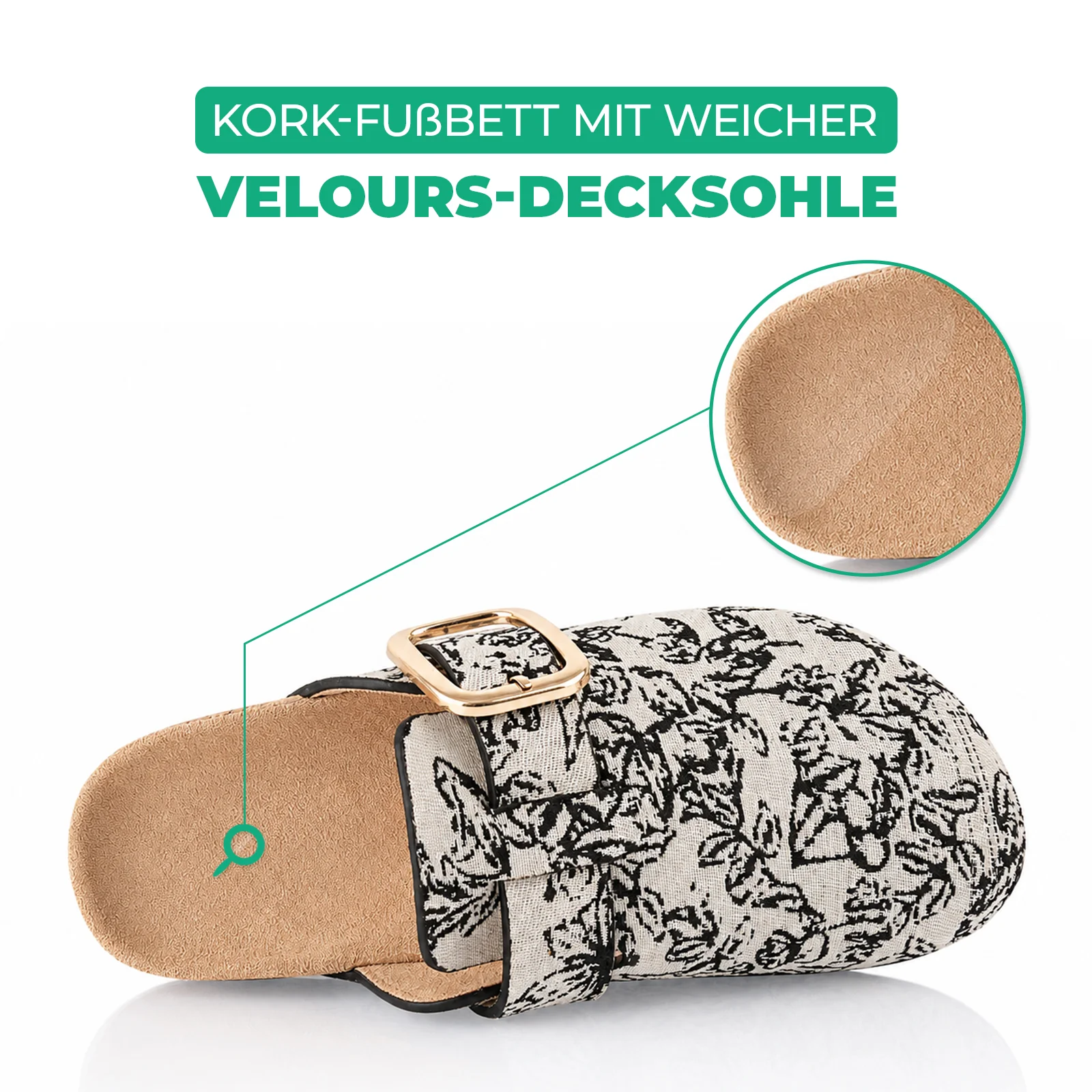 Pantoffeln mit Kork-Fußbett - Image 5