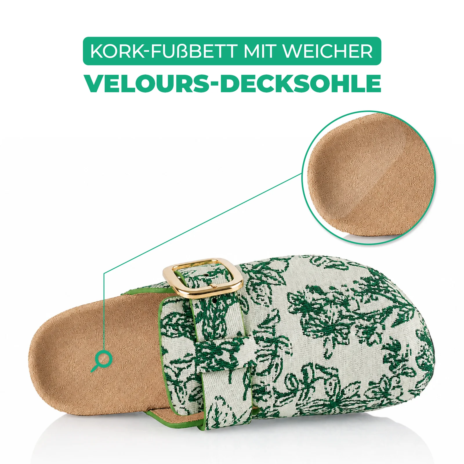 Pantoffeln mit Kork-Fußbett - Image 5
