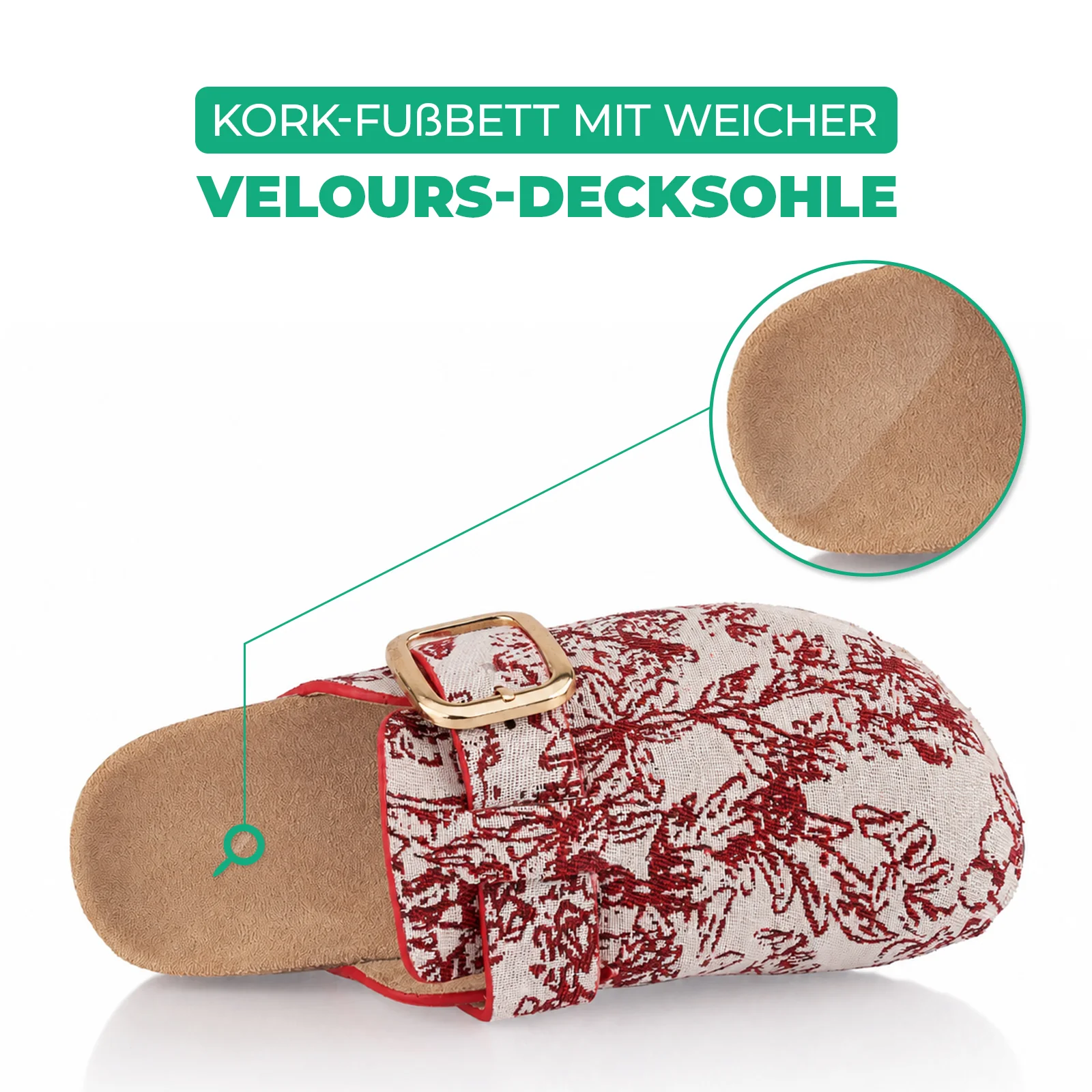 Pantoffeln mit Kork-Fußbett - Image 5