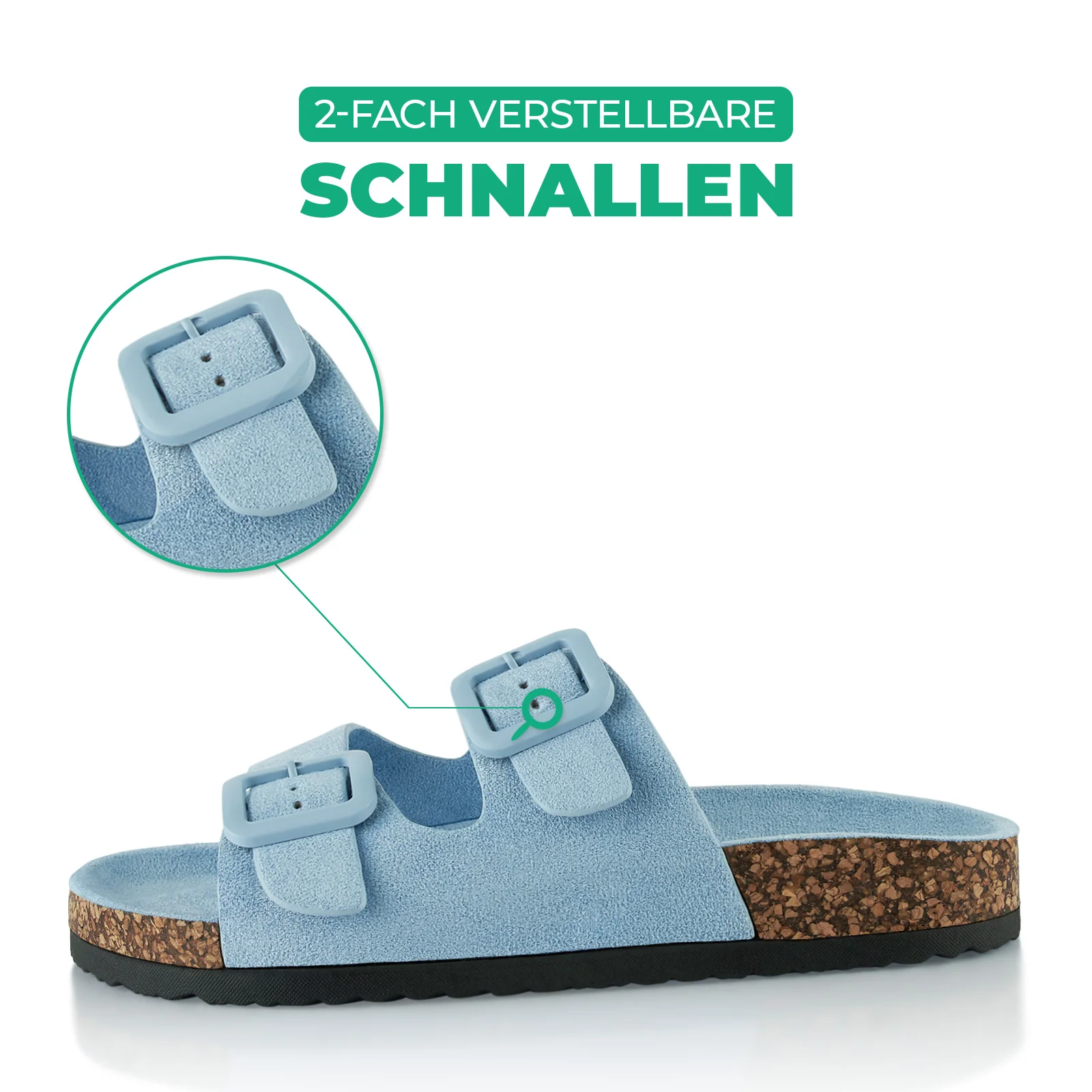 Pantoletten mit Kork-Fußbett - Image 2
