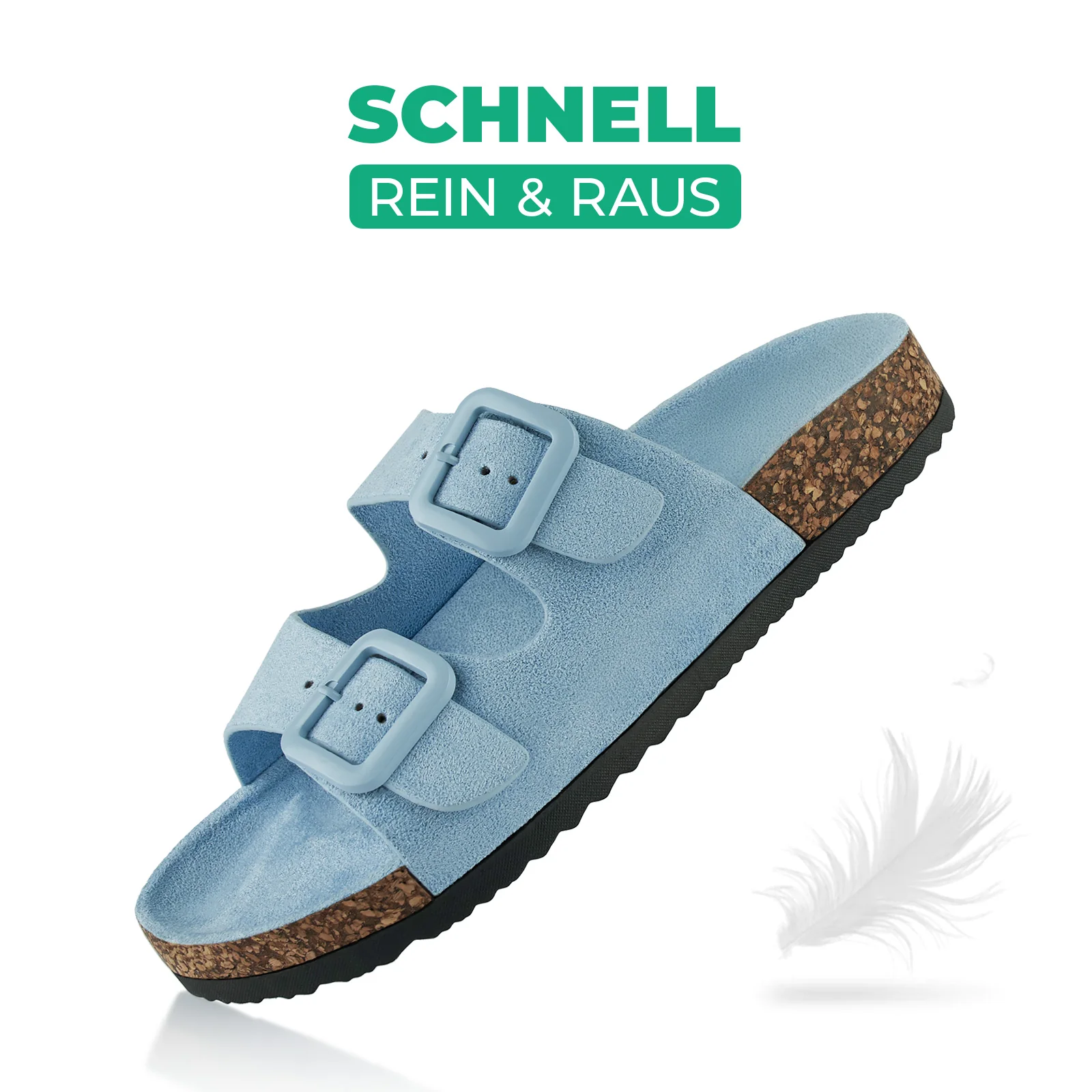 Pantoletten mit Kork-Fußbett - Image 3