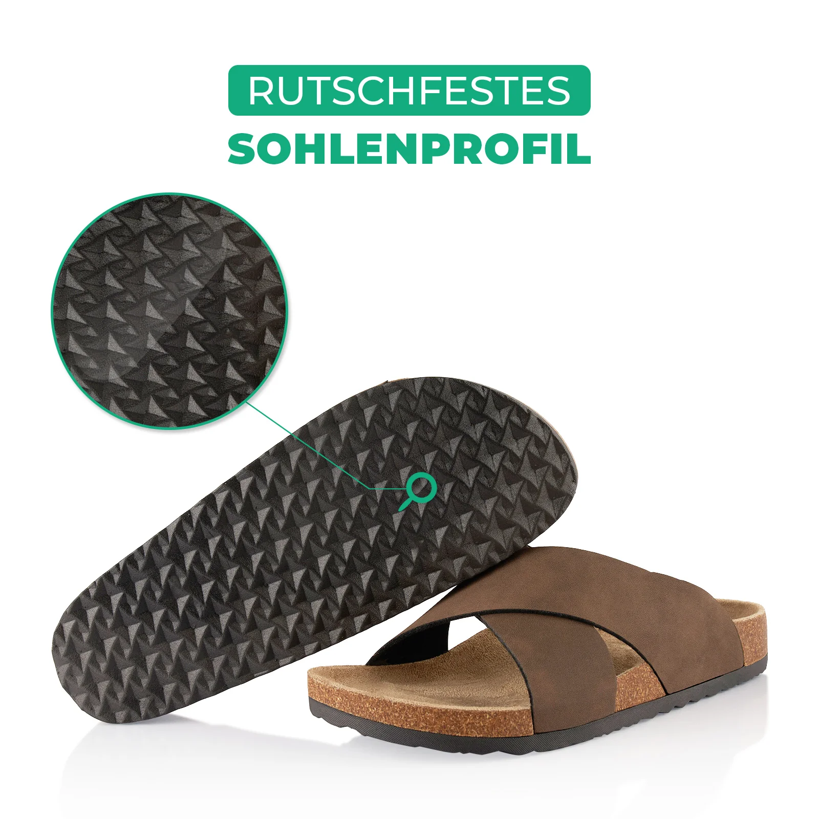 Pantoletten mit Kork-Fußbett - Image 4