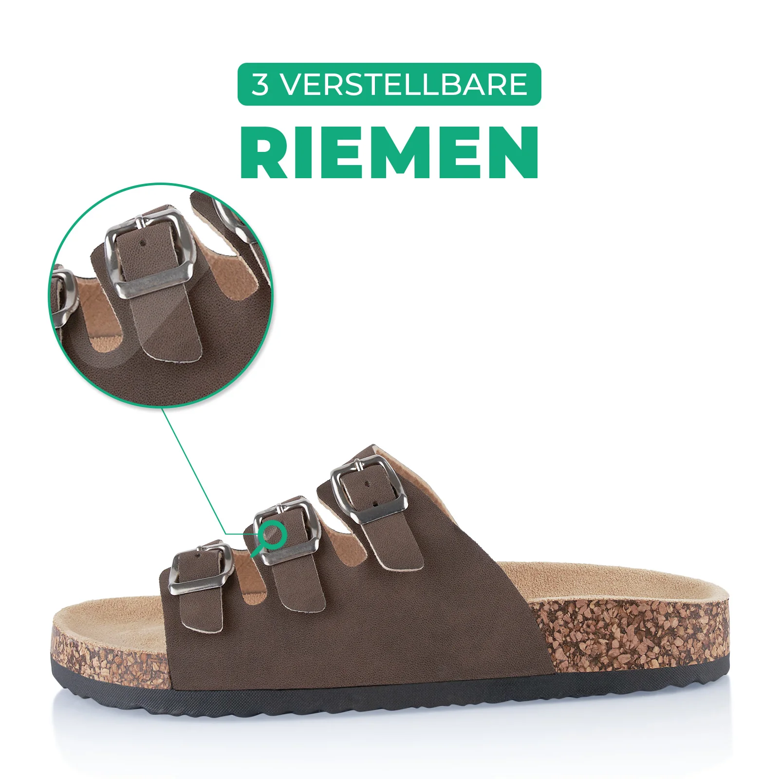 Pantoletten mit Kork-Fußbett - Image 2