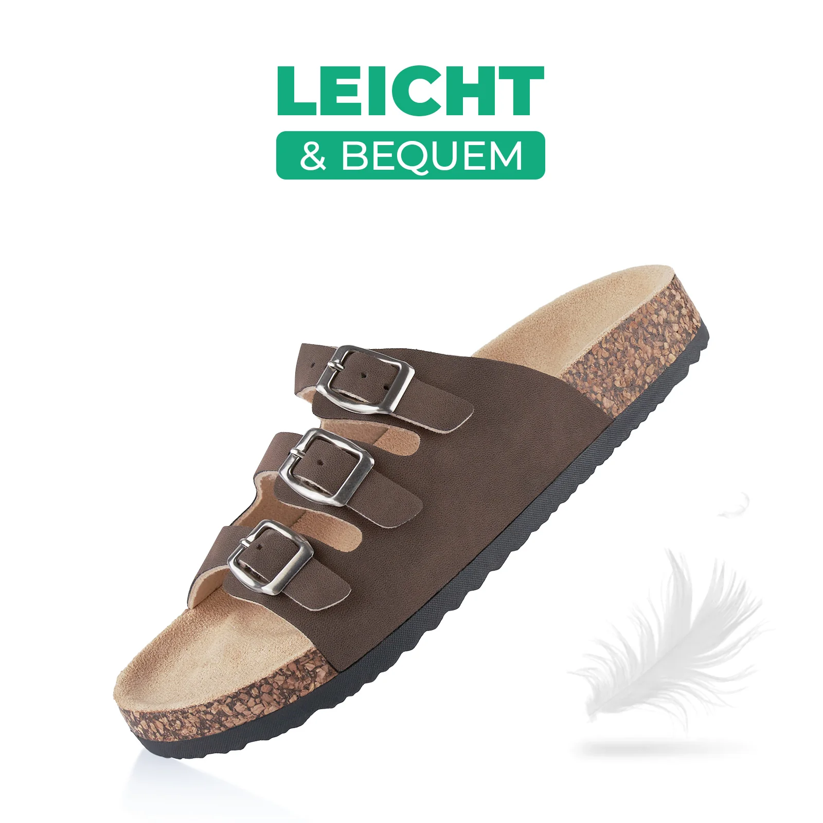 Pantoletten mit Kork-Fußbett - Image 3