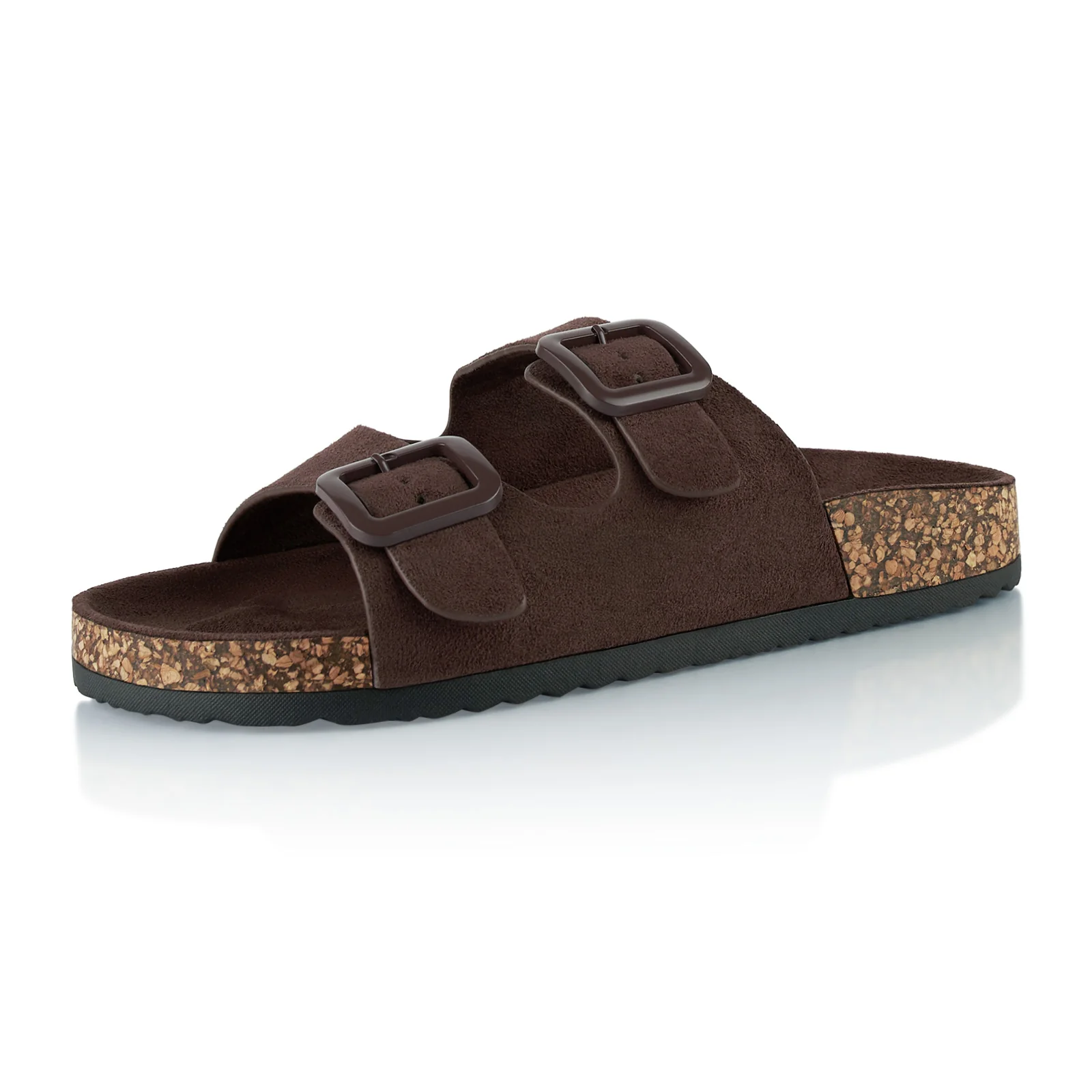 Pantoletten mit Kork-Fußbett