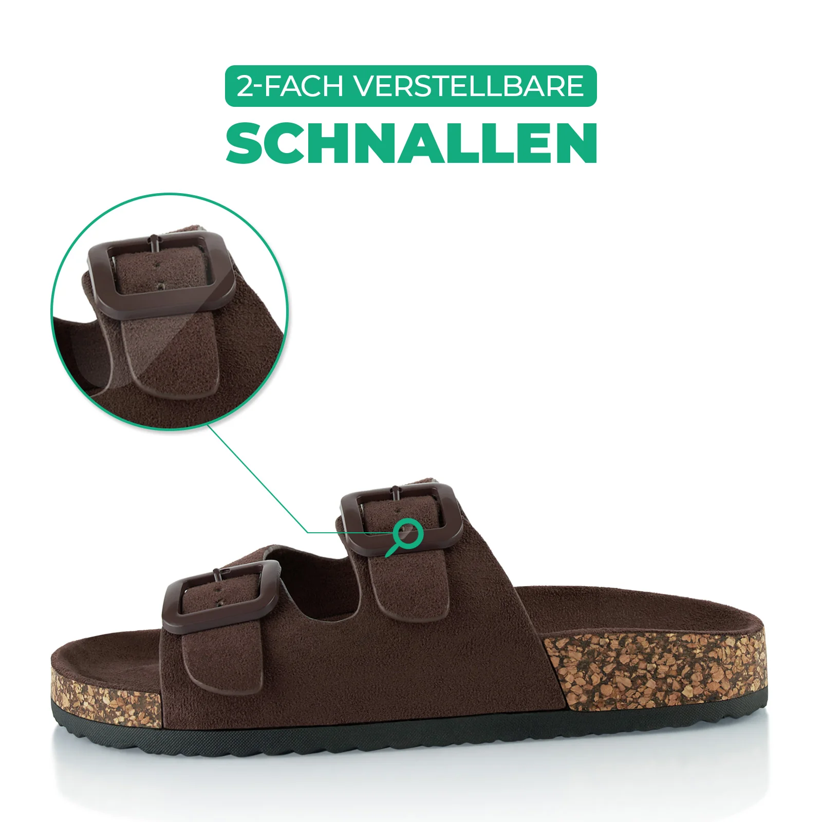 Pantoletten mit Kork-Fußbett - Image 2