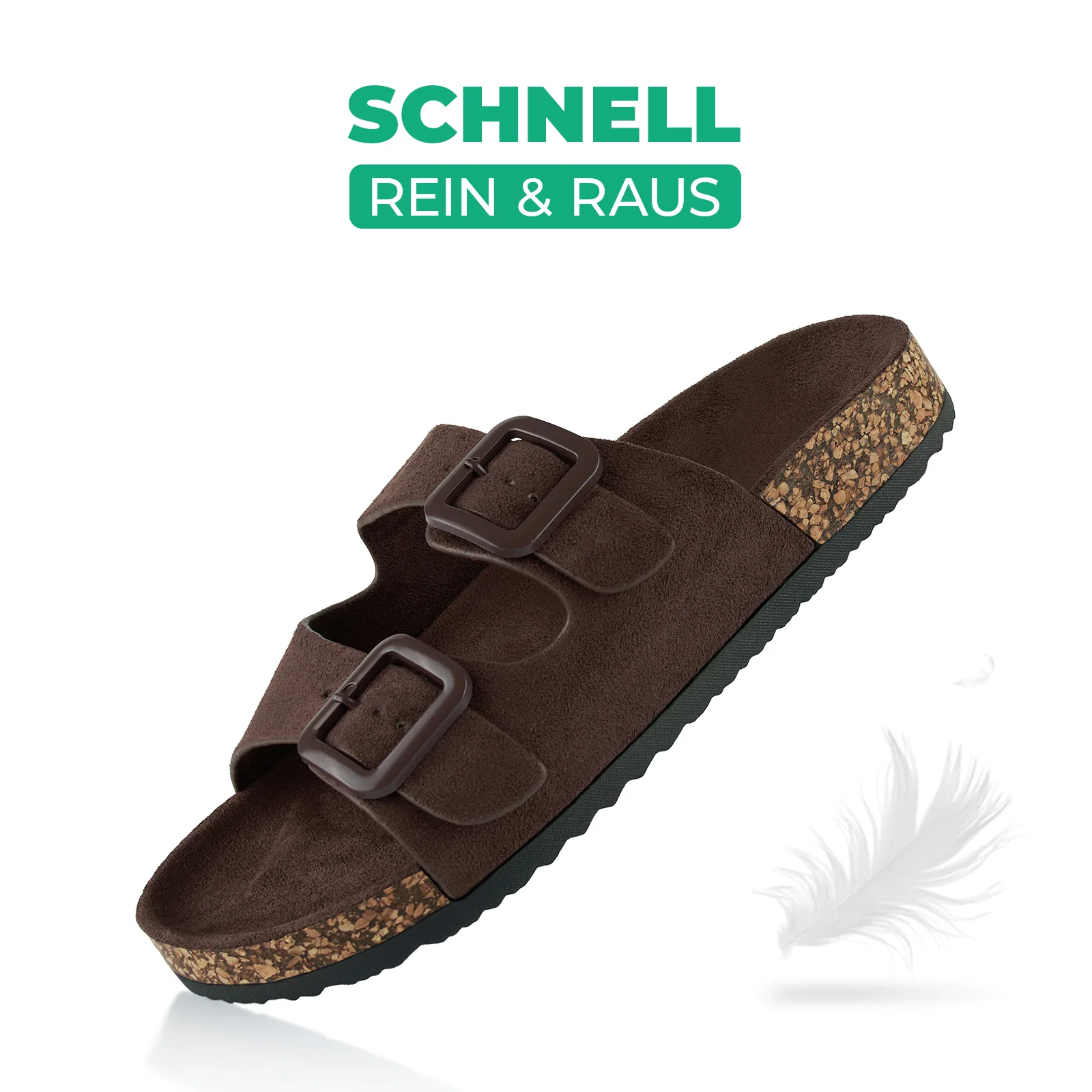 Pantoletten mit Kork-Fußbett - Image 3
