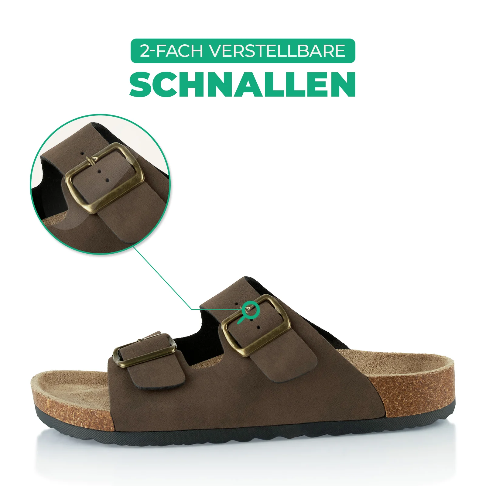 Pantoletten mit Kork-Fußbett - Image 2