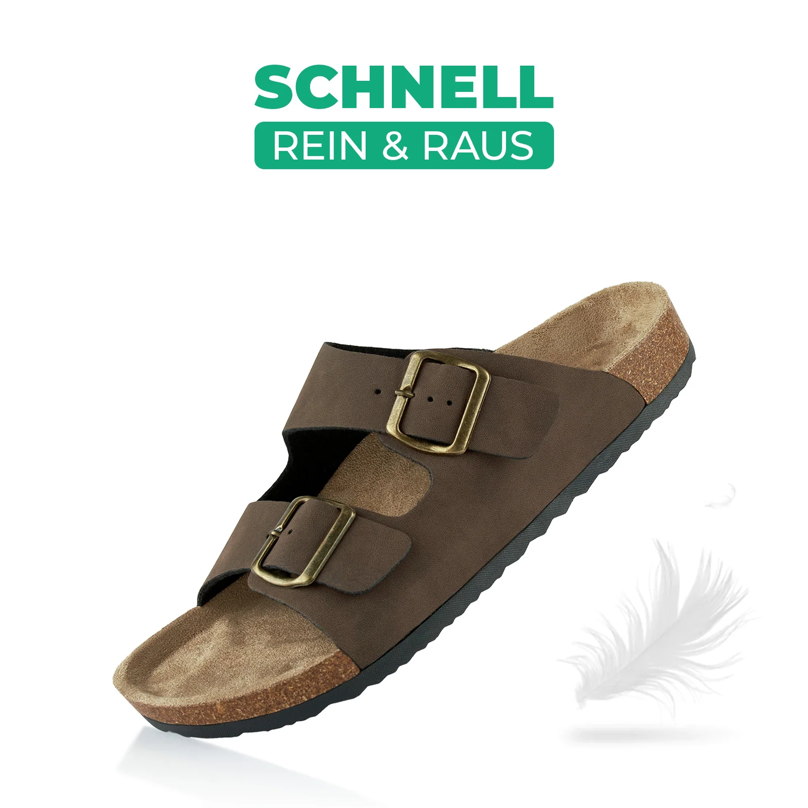 Pantoletten mit Kork-Fußbett - Image 3
