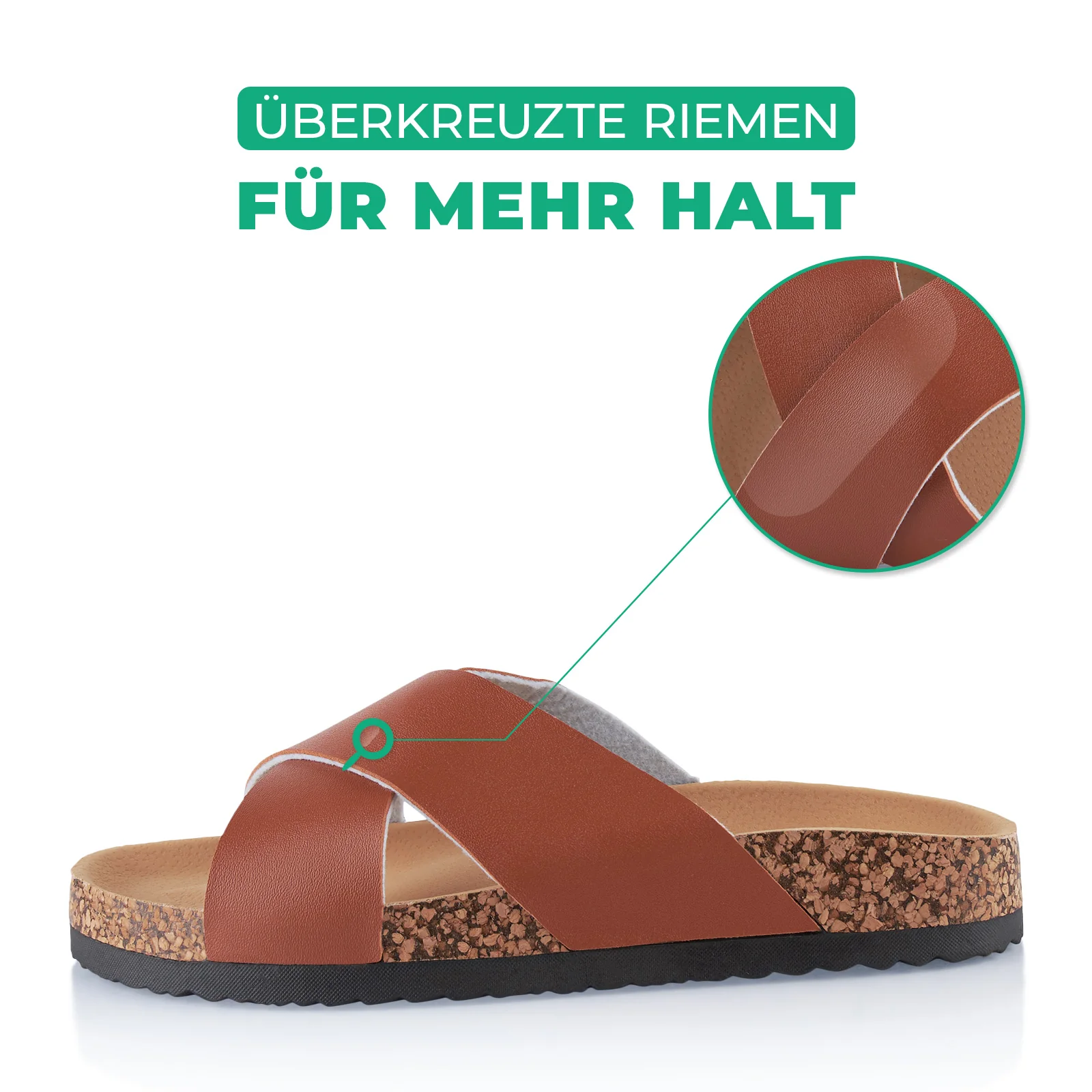 Pantoletten mit Kork-Fußbett - Image 2