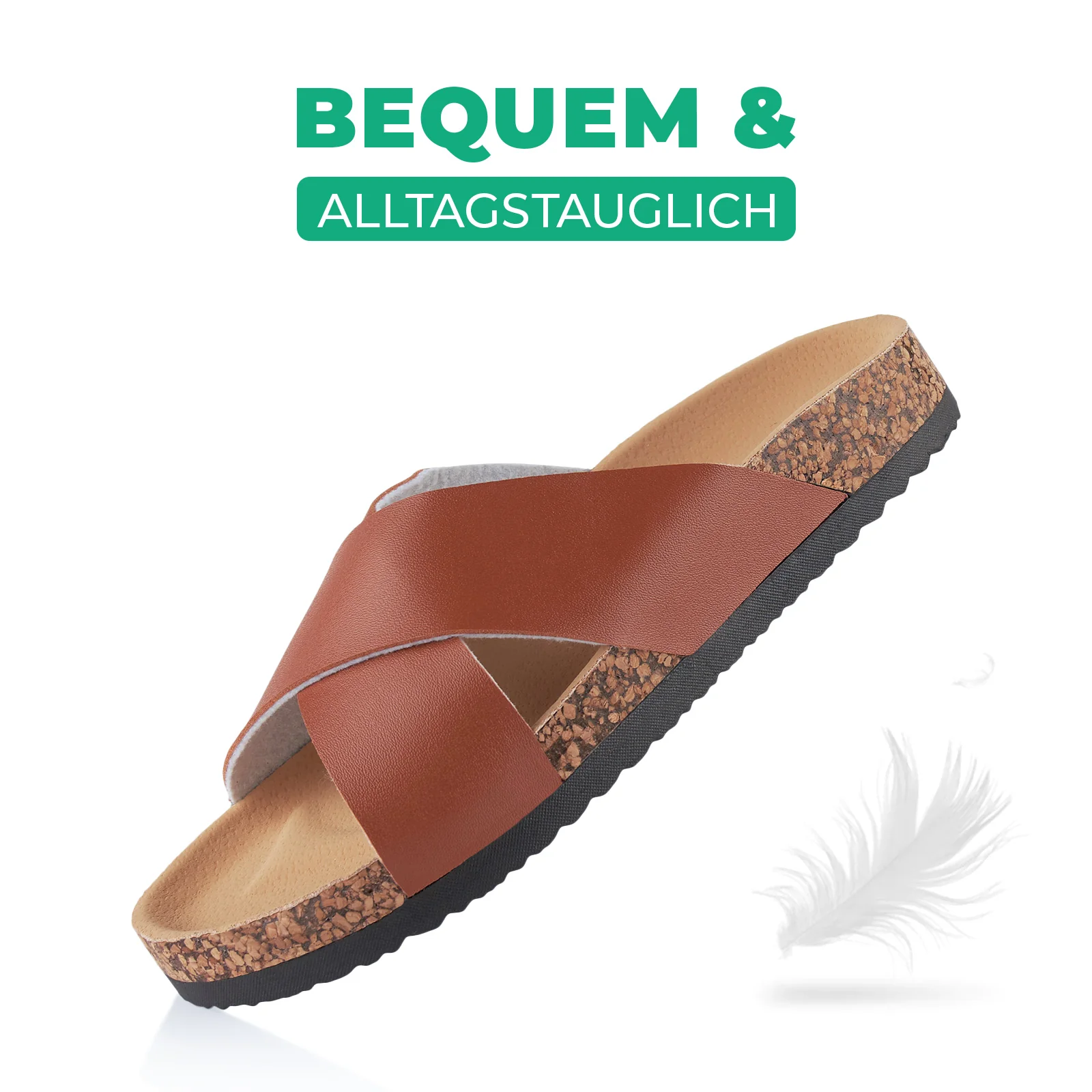 Pantoletten mit Kork-Fußbett - Image 3