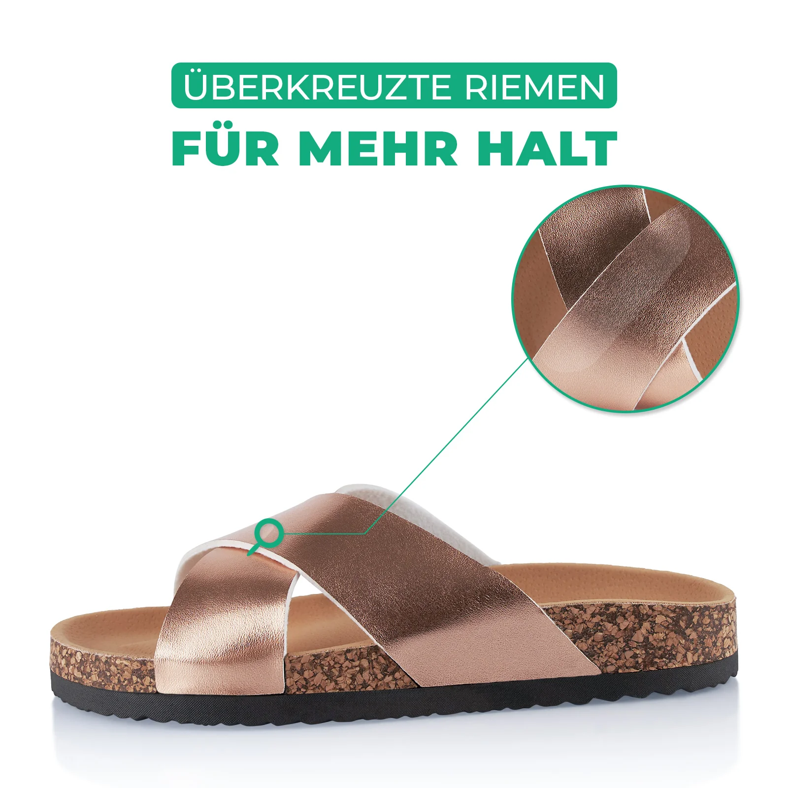 Pantoletten mit Kork-Fußbett - Image 2