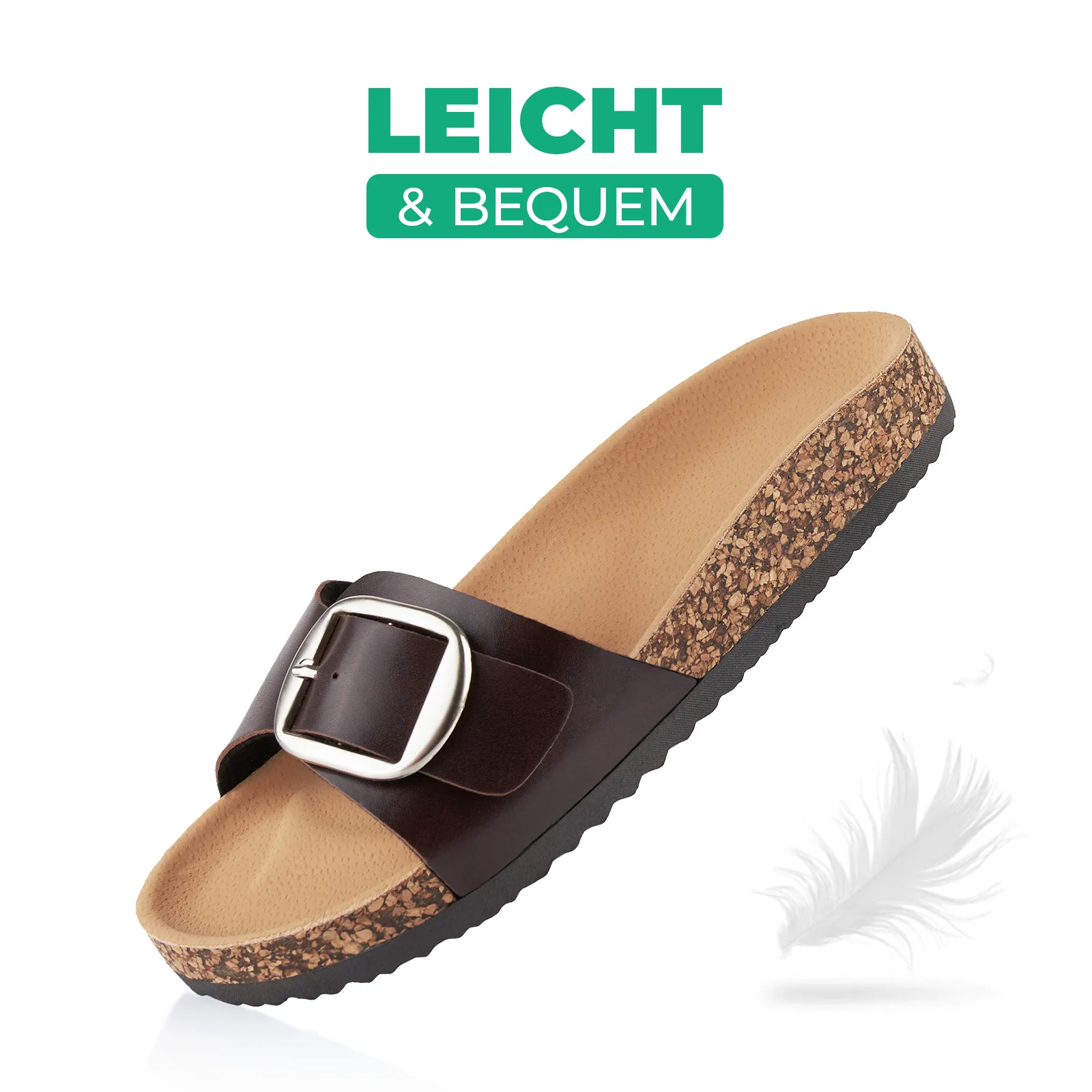 Pantoletten mit Kork-Fußbett - Image 3