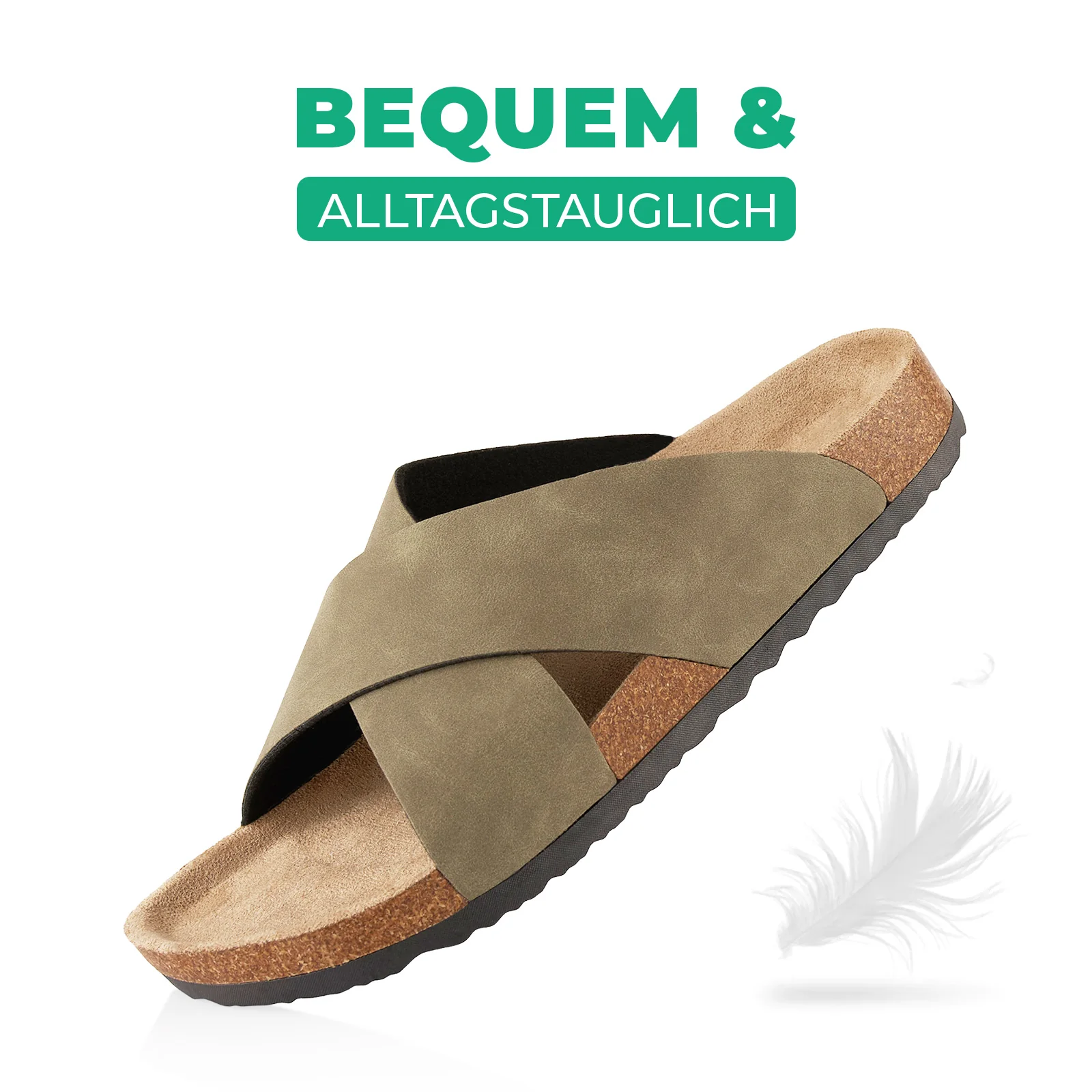 Pantoletten mit Kork-Fußbett - Image 3
