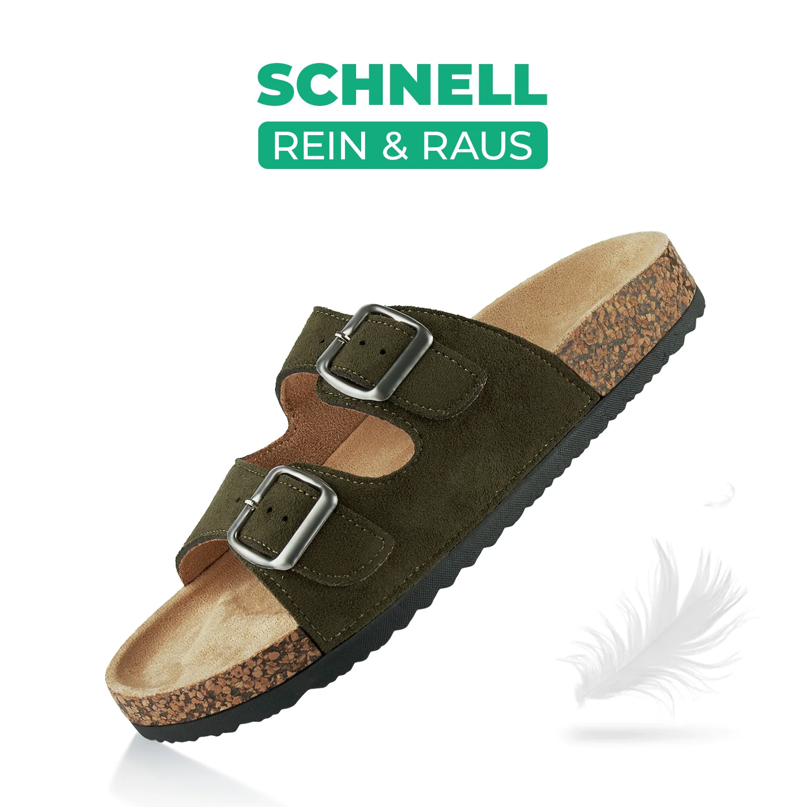 Pantoletten mit Kork-Fußbett - Image 3
