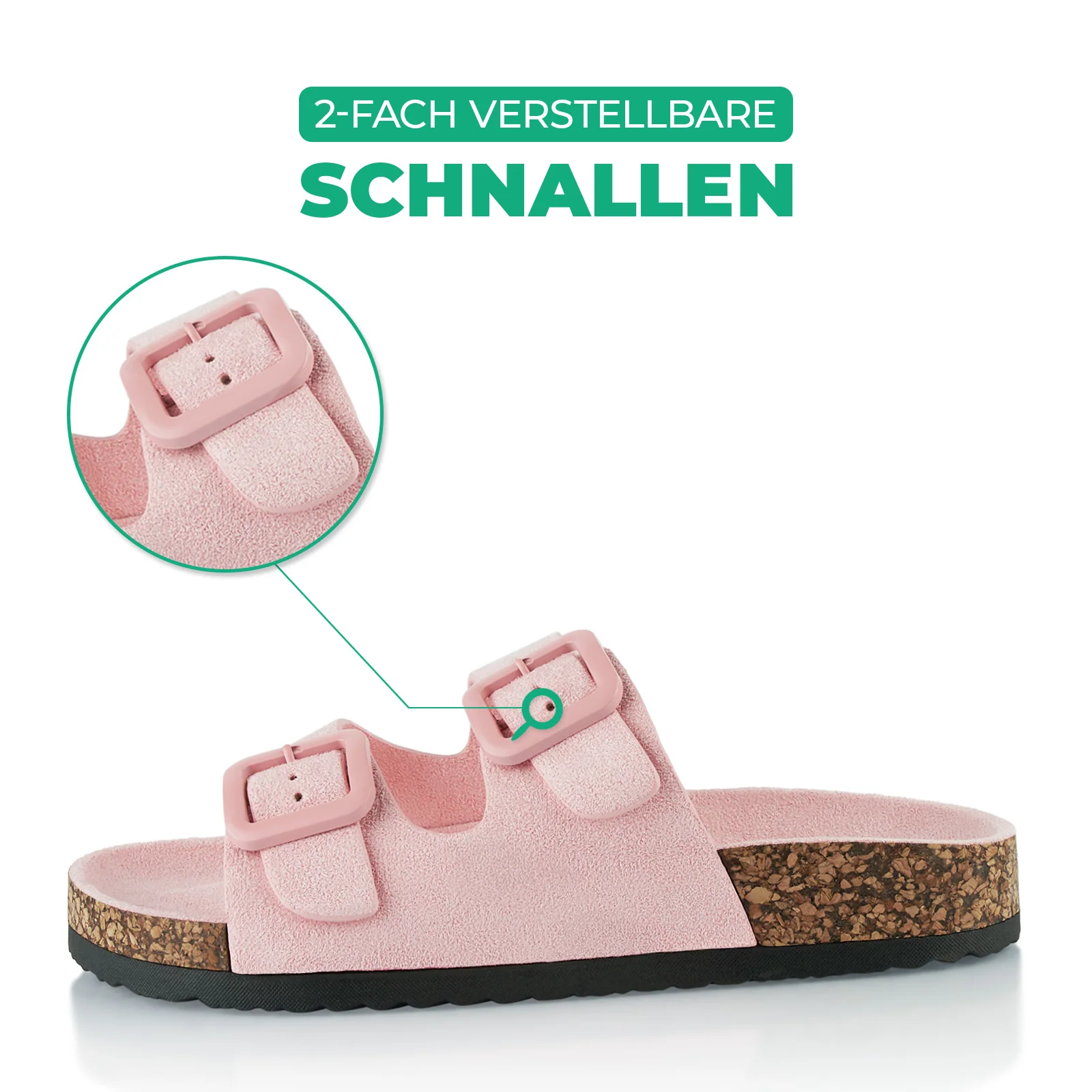 Pantoletten mit Kork-Fußbett - Image 2