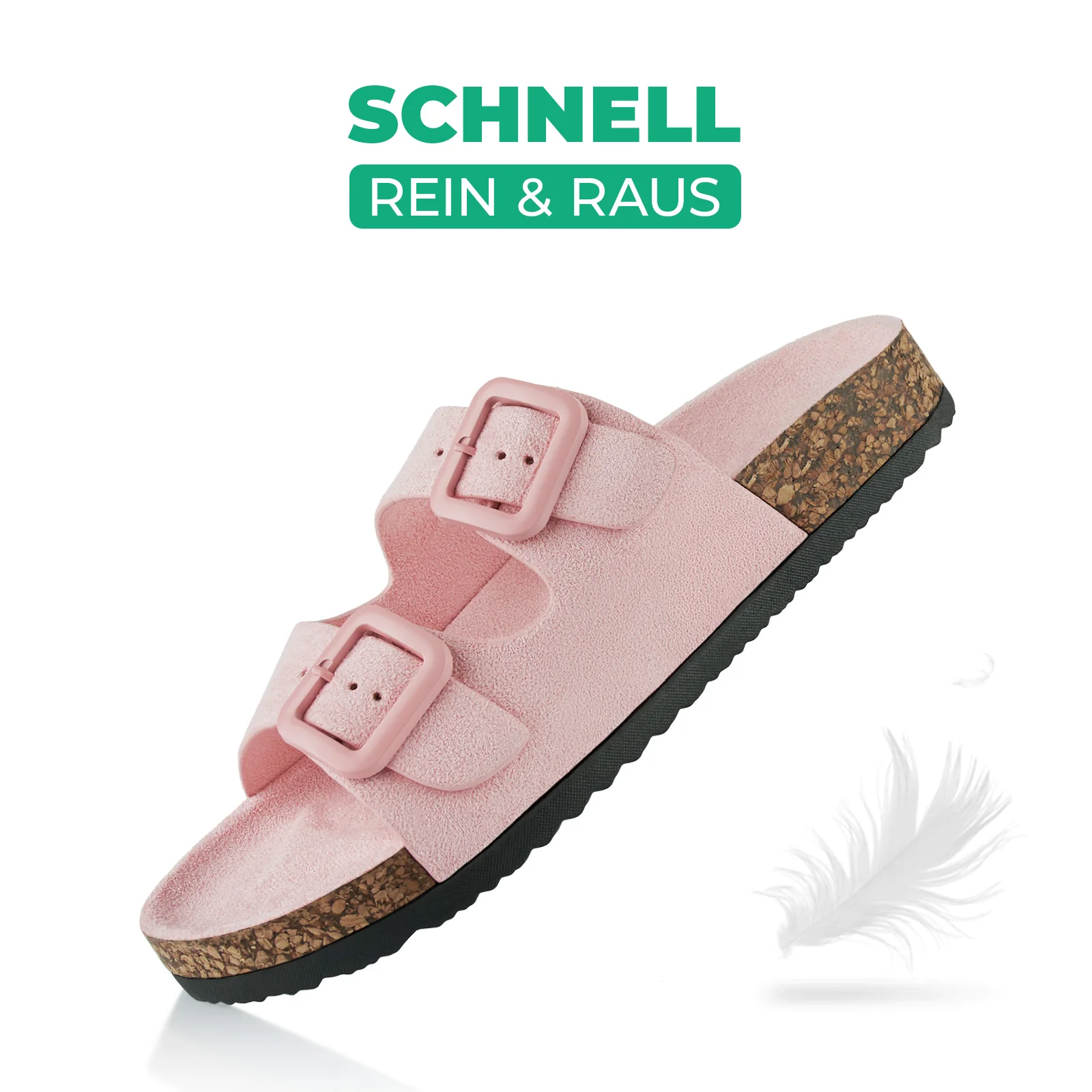 Pantoletten mit Kork-Fußbett - Image 3