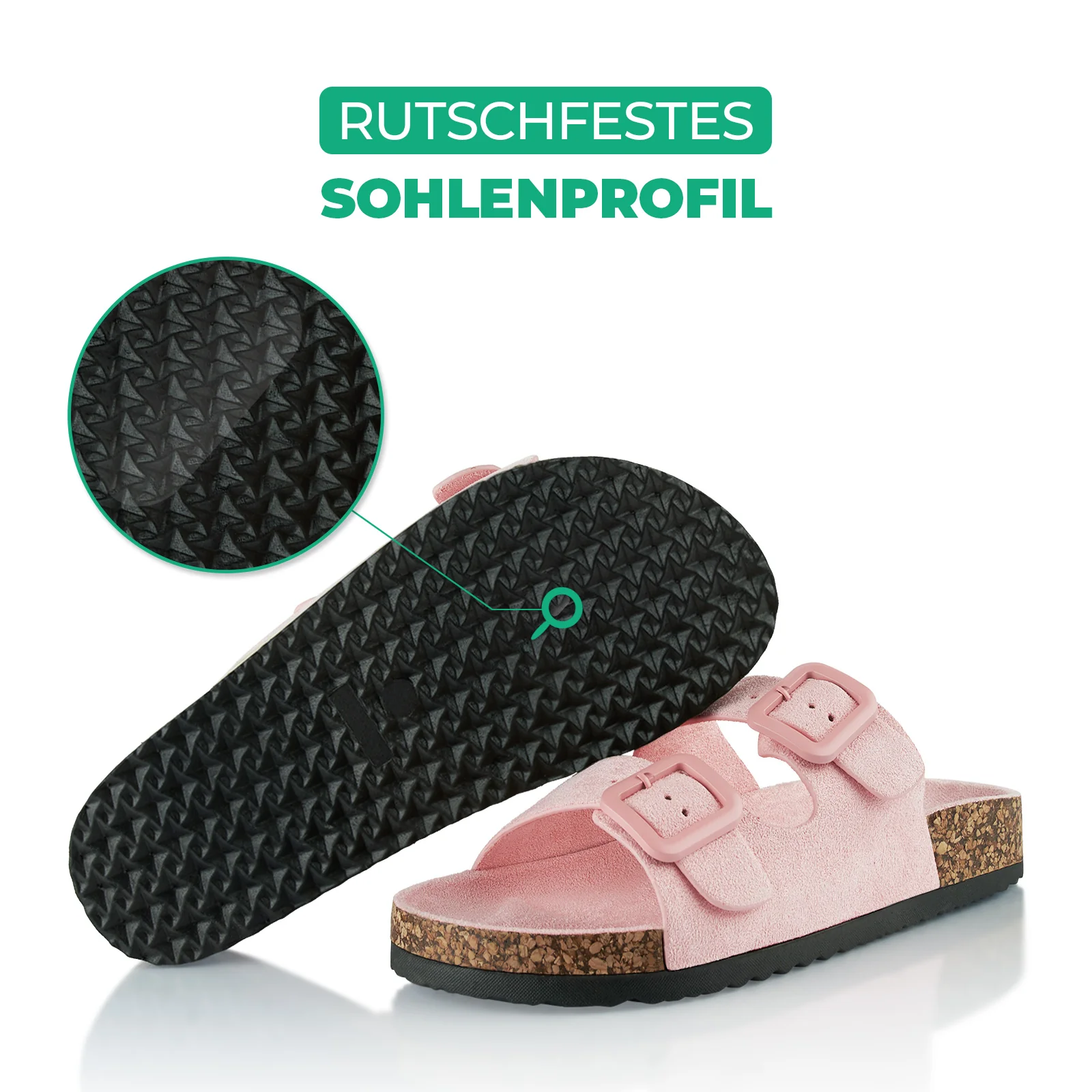 Pantoletten mit Kork-Fußbett - Image 4