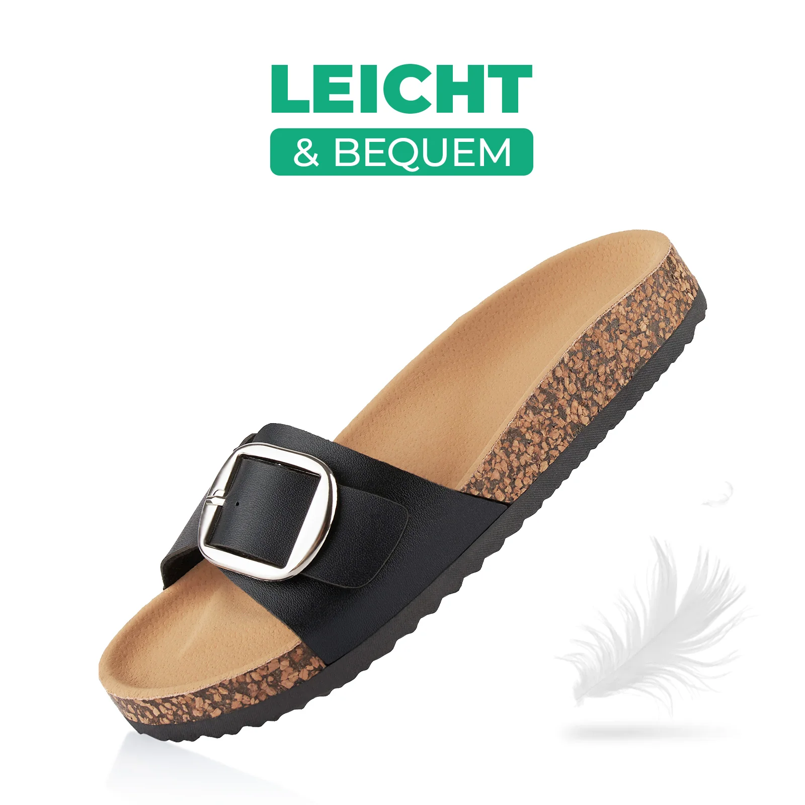 Pantoletten mit Kork-Fußbett - Image 3