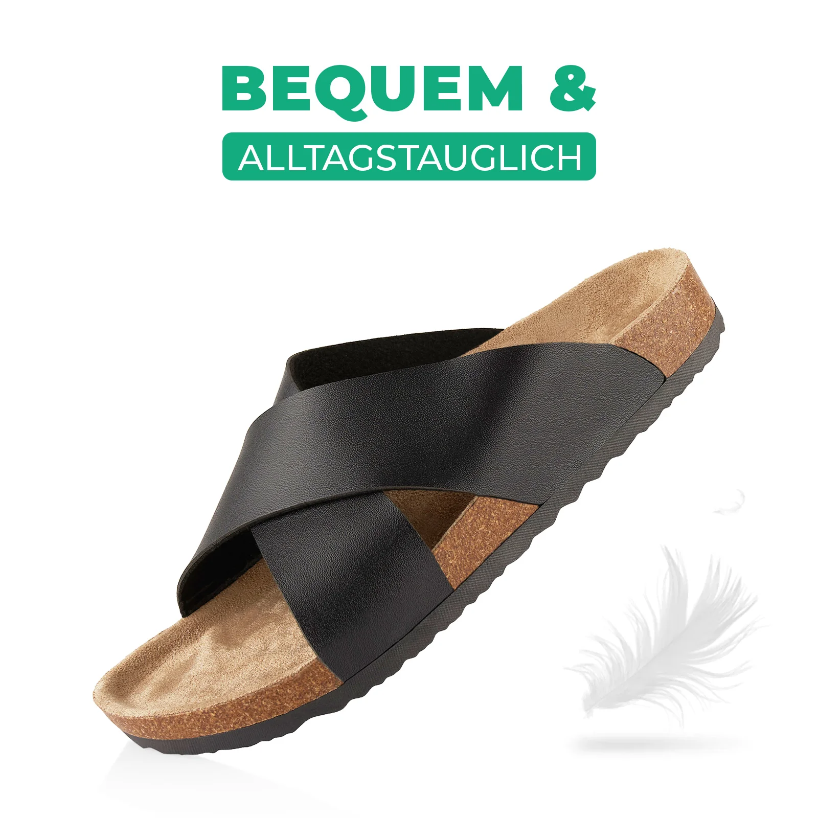 Pantoletten mit Kork-Fußbett - Image 3