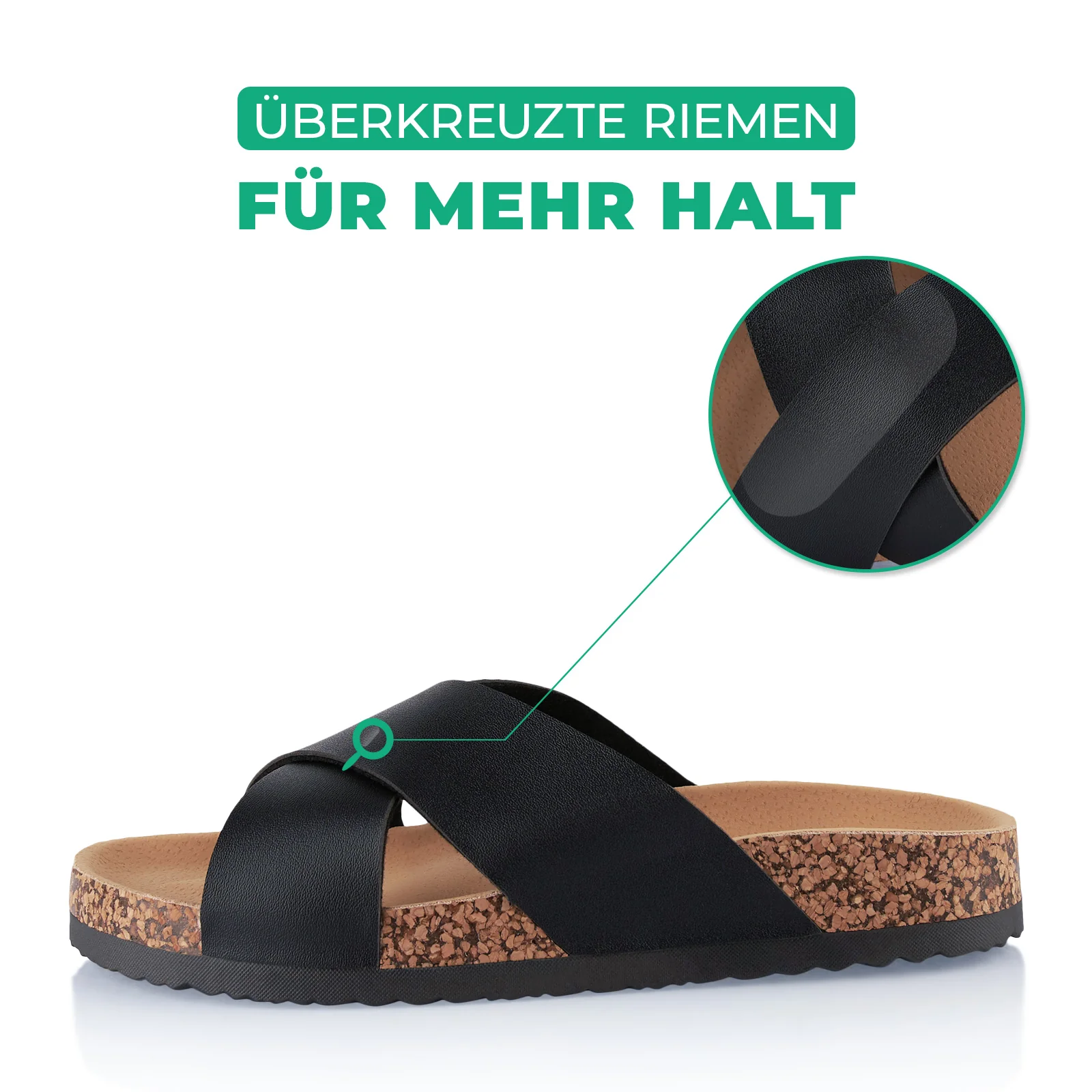 Pantoletten mit Kork-Fußbett - Image 2