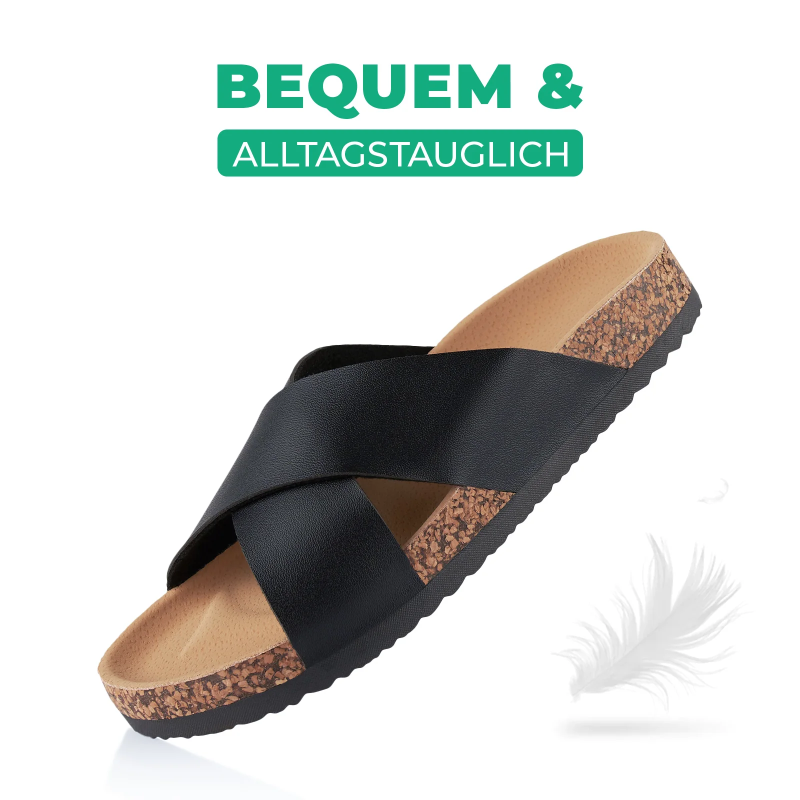 Pantoletten mit Kork-Fußbett - Image 3
