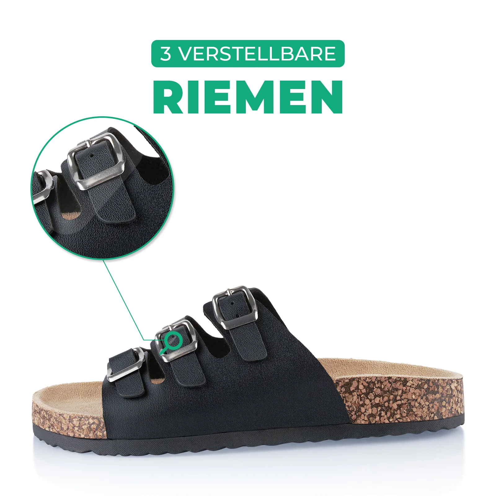 Pantoletten mit Kork-Fußbett - Image 2