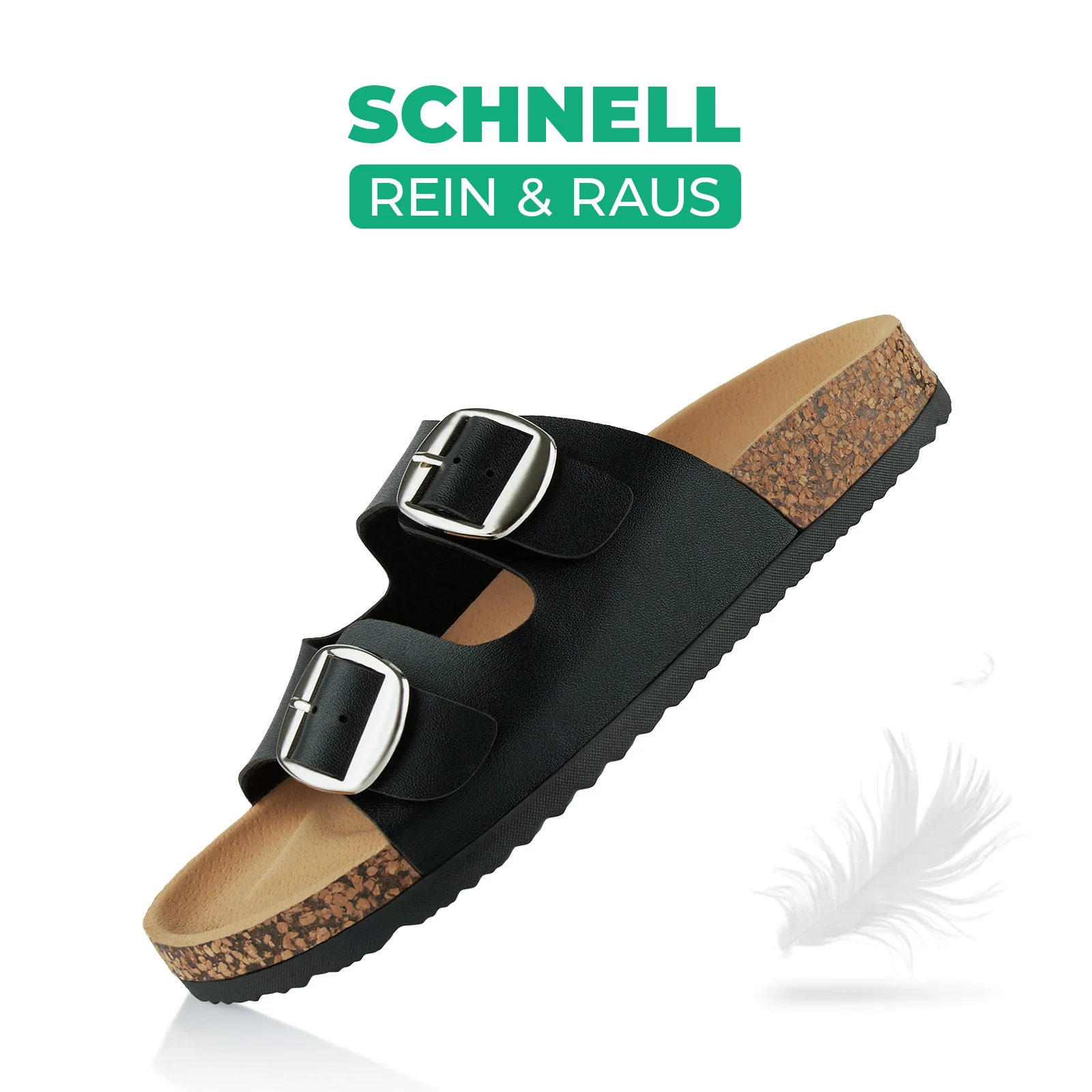 Pantoletten mit Kork-Fußbett - Image 3