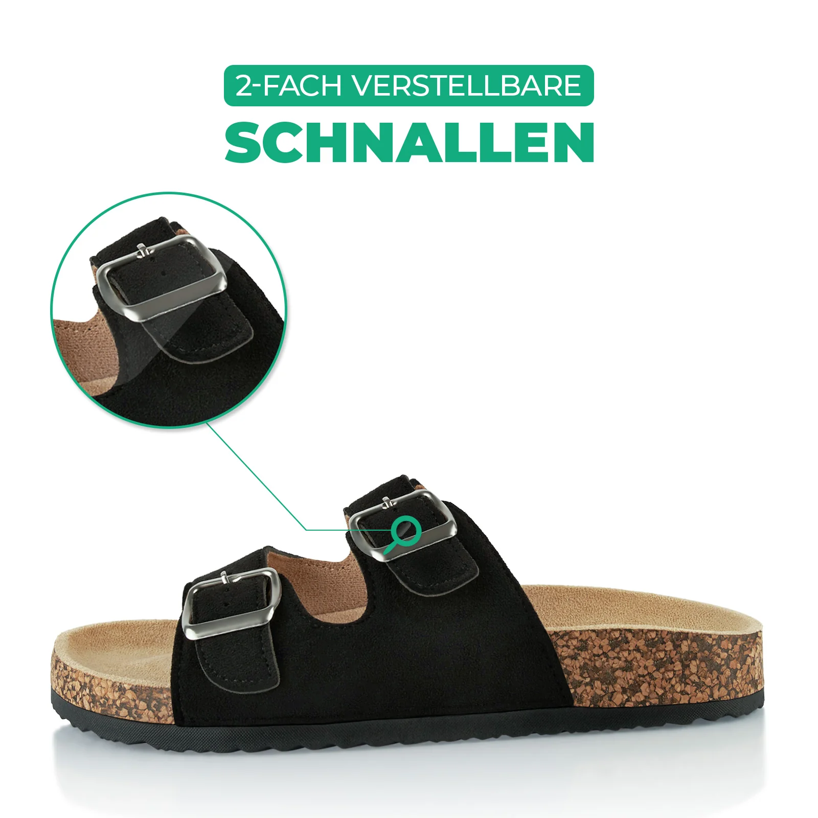 Pantoletten mit Kork-Fußbett - Image 2