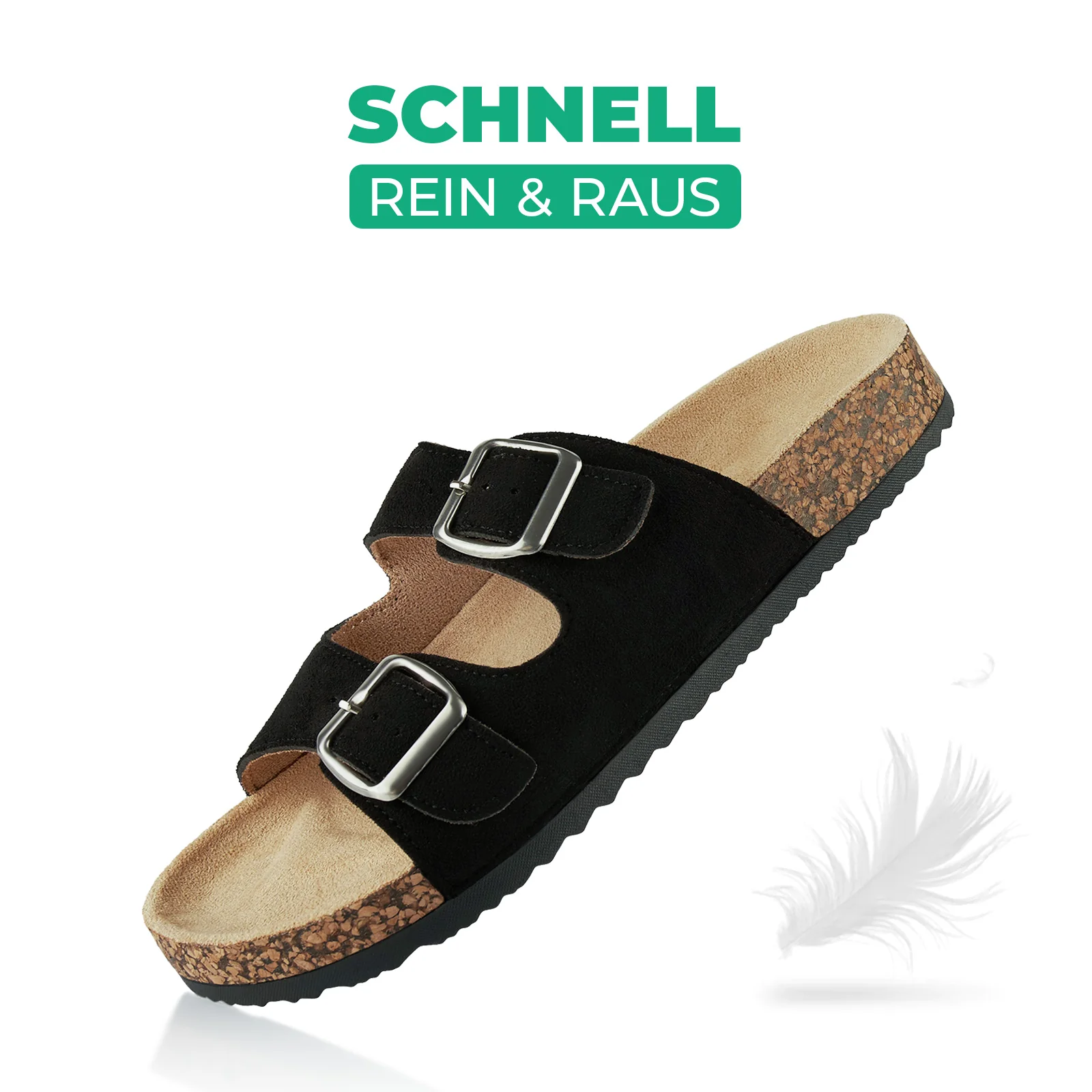 Pantoletten mit Kork-Fußbett - Image 3