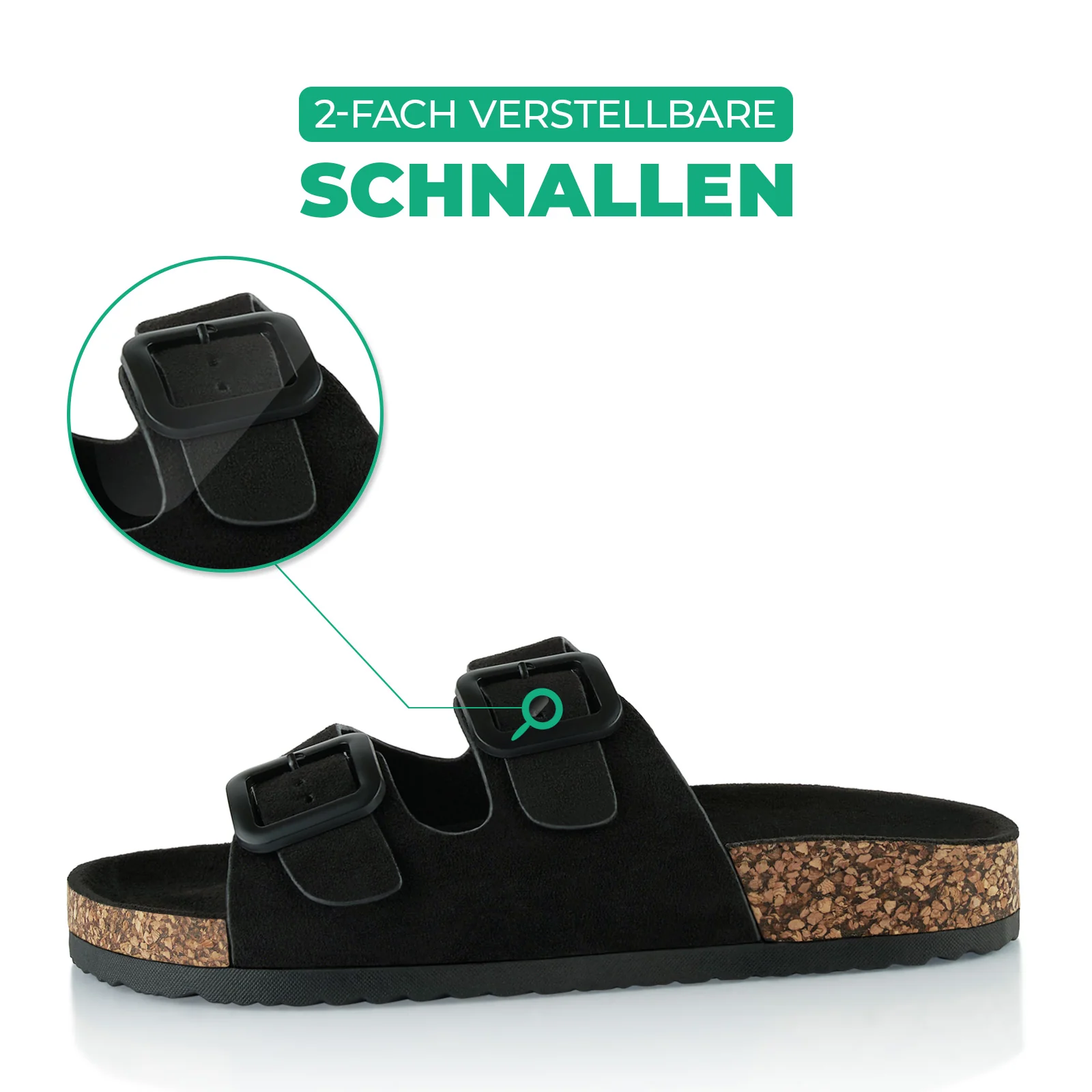 Pantoletten mit Kork-Fußbett - Image 2