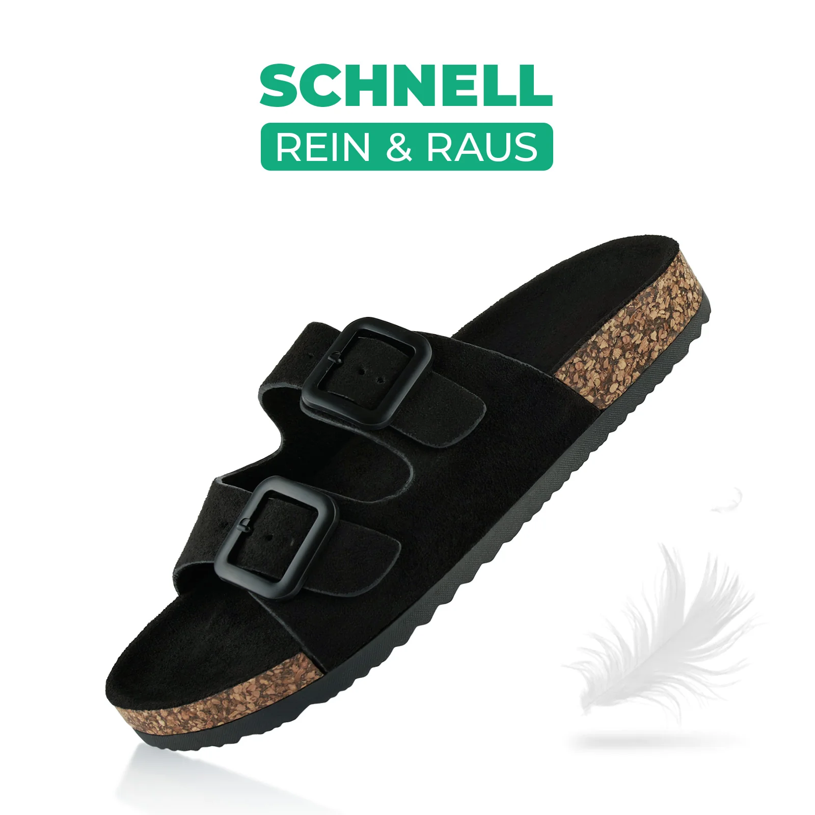 Pantoletten mit Kork-Fußbett - Image 3