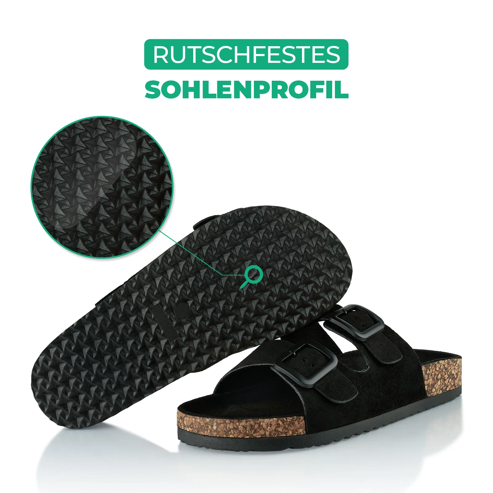 Pantoletten mit Kork-Fußbett - Image 4