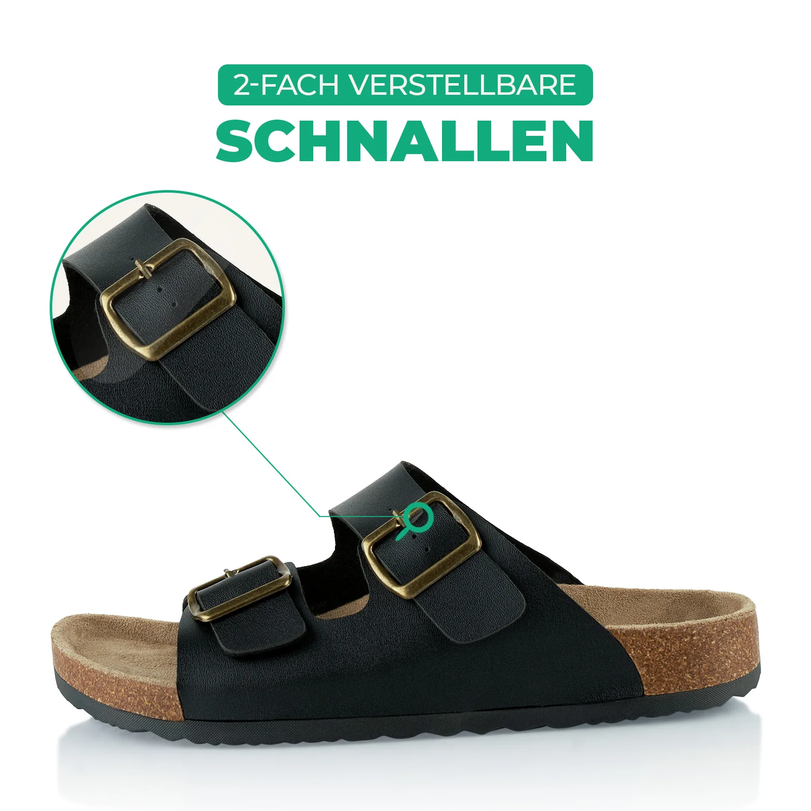 Pantoletten mit Kork-Fußbett - Image 2