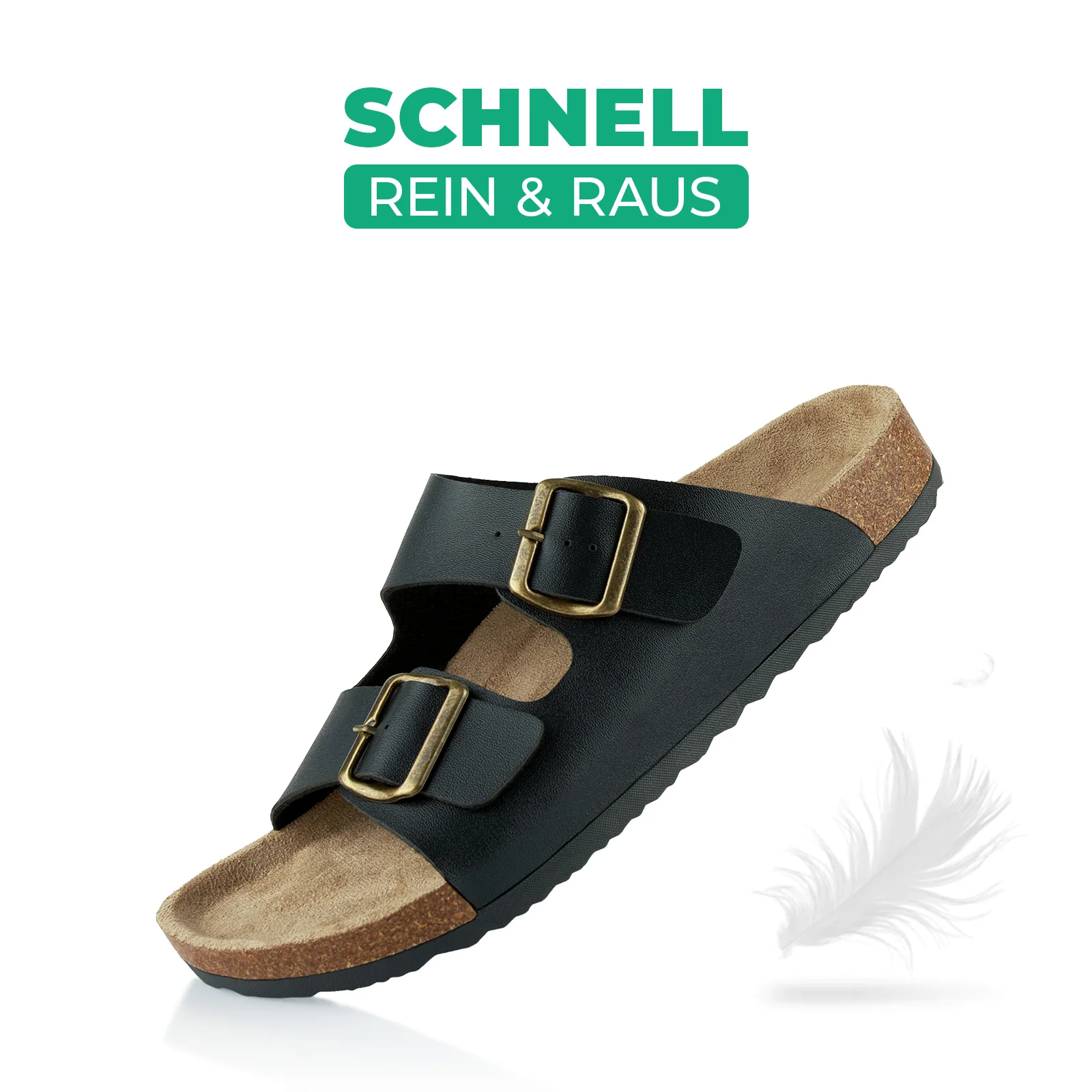 Pantoletten mit Kork-Fußbett - Image 3