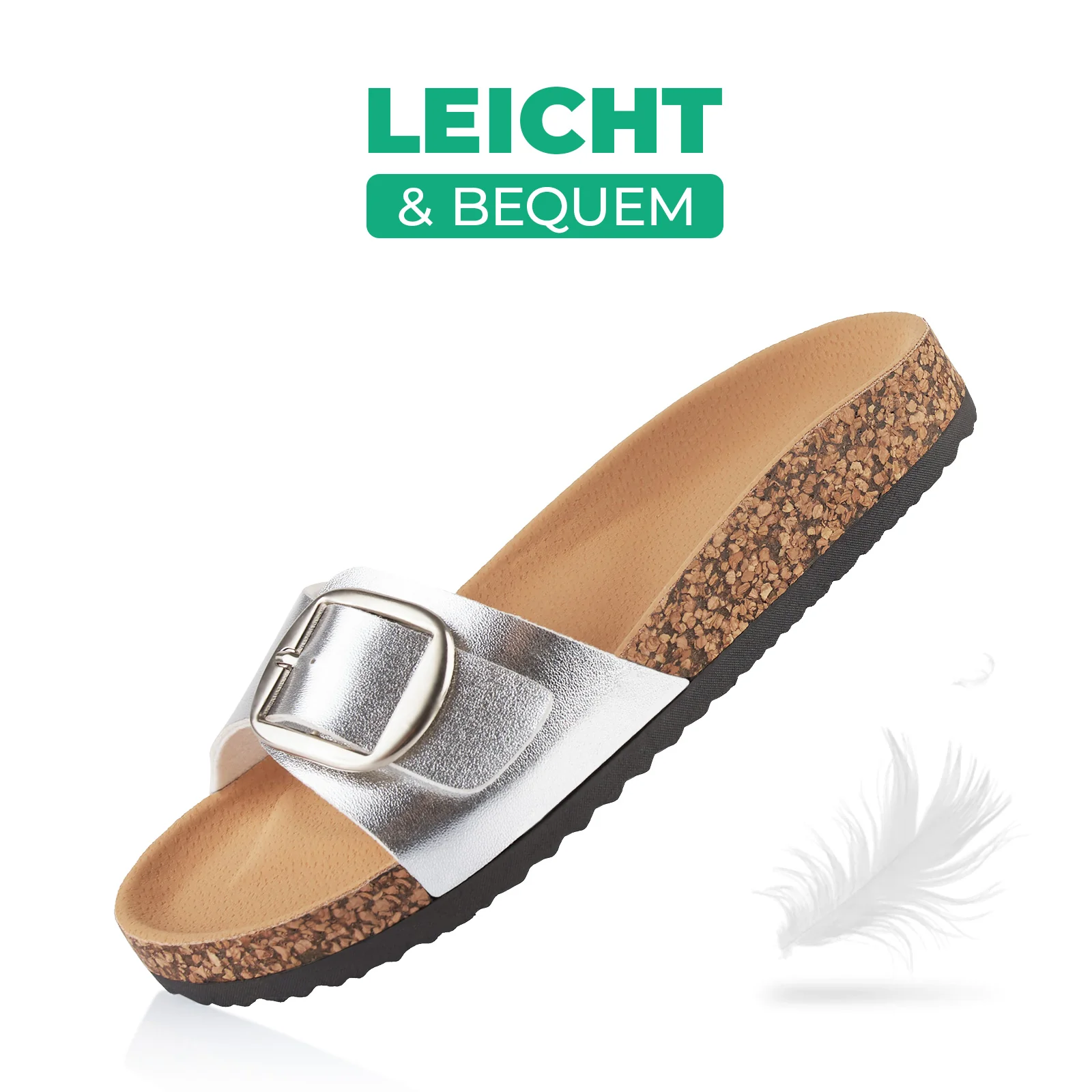 Pantoletten mit Kork-Fußbett - Image 3