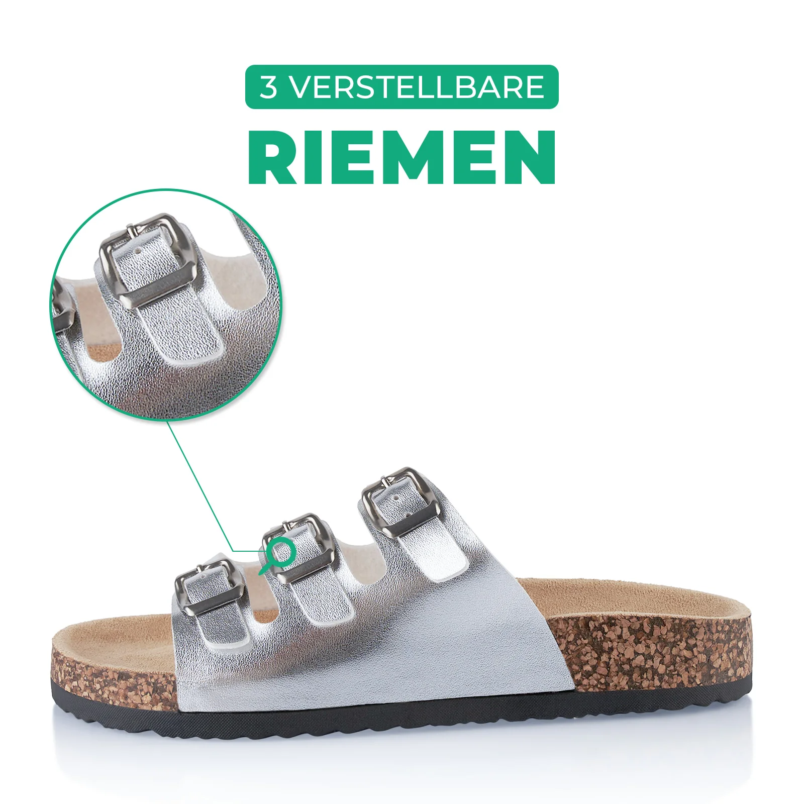 Pantoletten mit Kork-Fußbett - Image 2