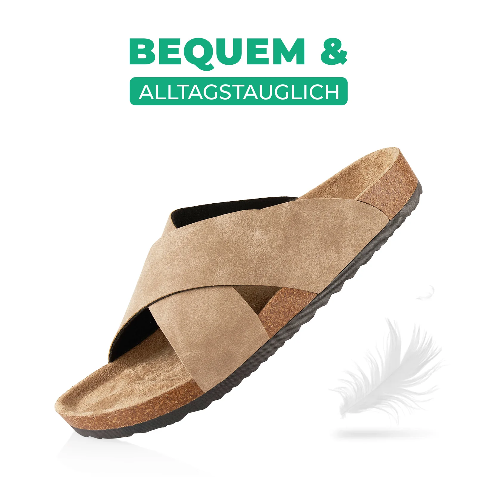 Pantoletten mit Kork-Fußbett - Image 3