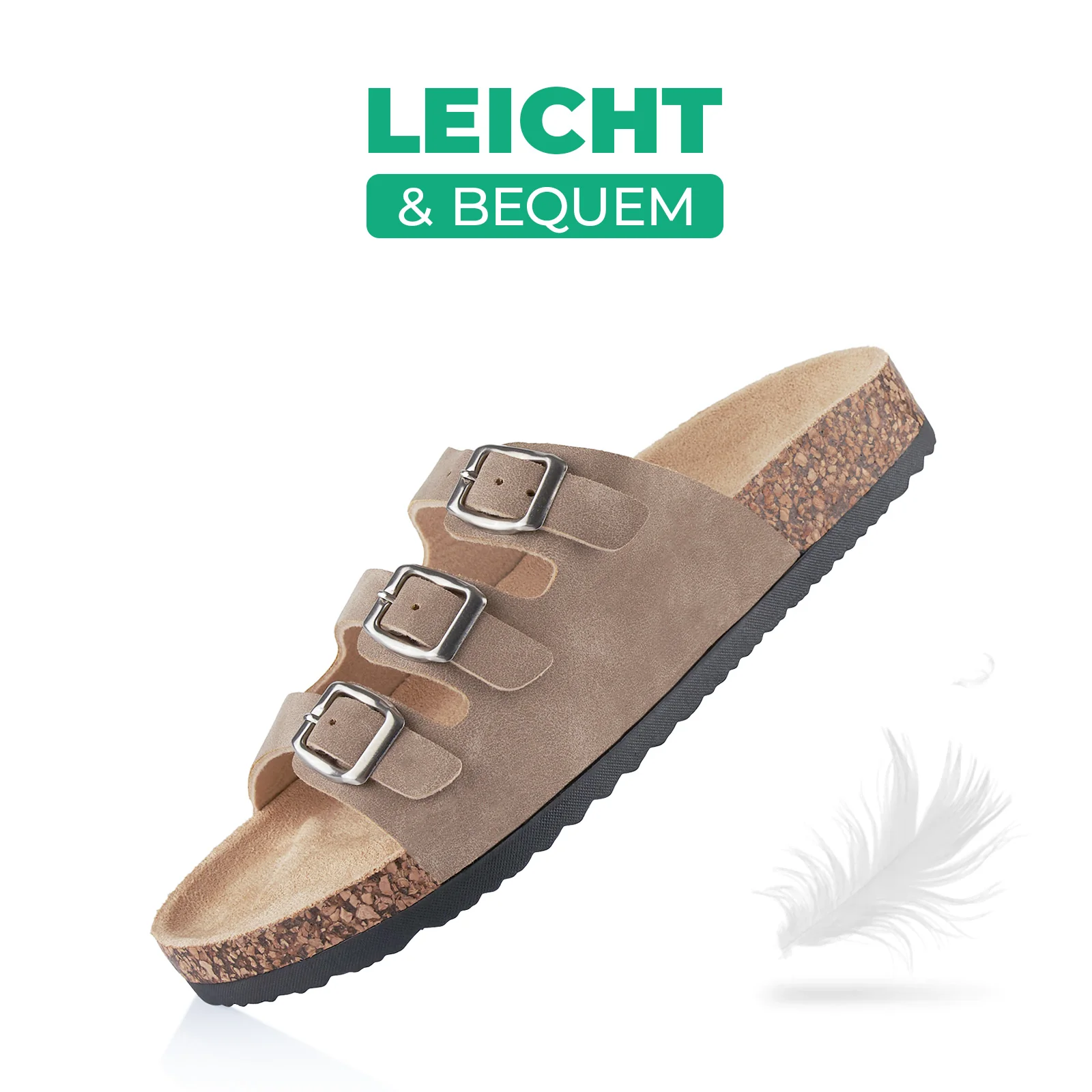 Pantoletten mit Kork-Fußbett - Image 3