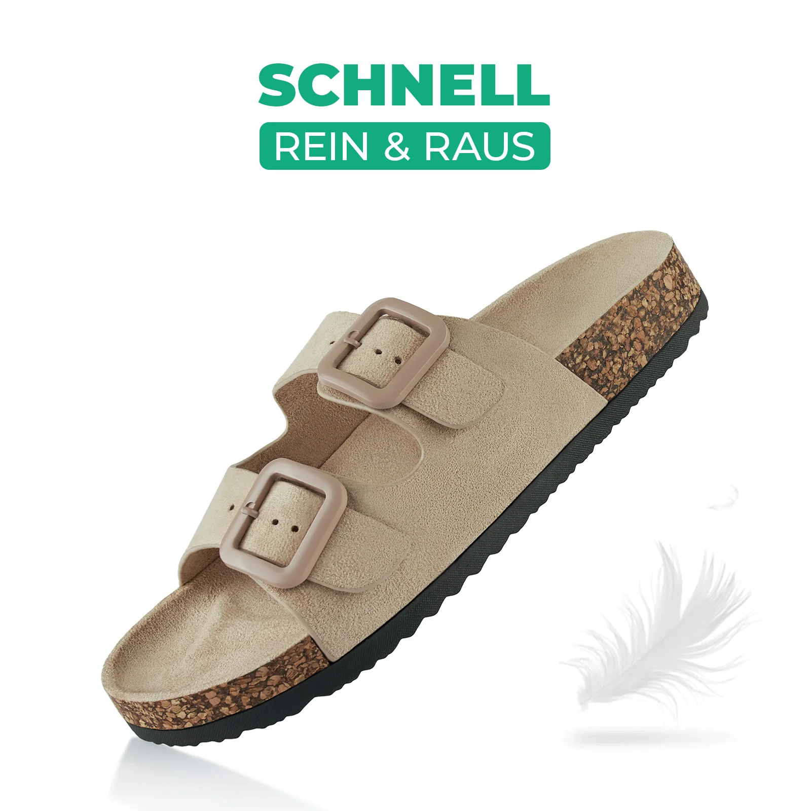 Pantoletten mit Kork-Fußbett - Image 3