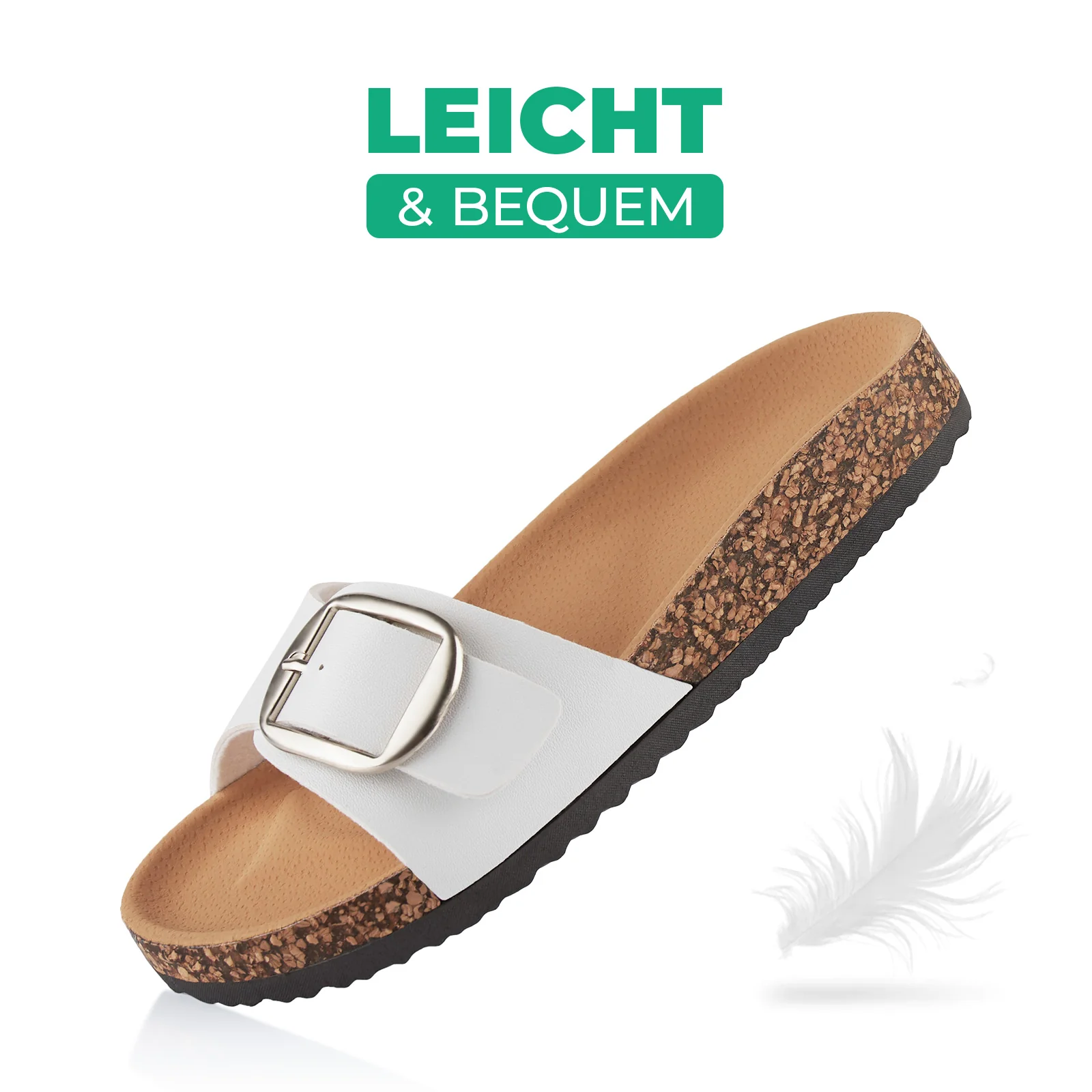 Pantoletten mit Kork-Fußbett - Image 3