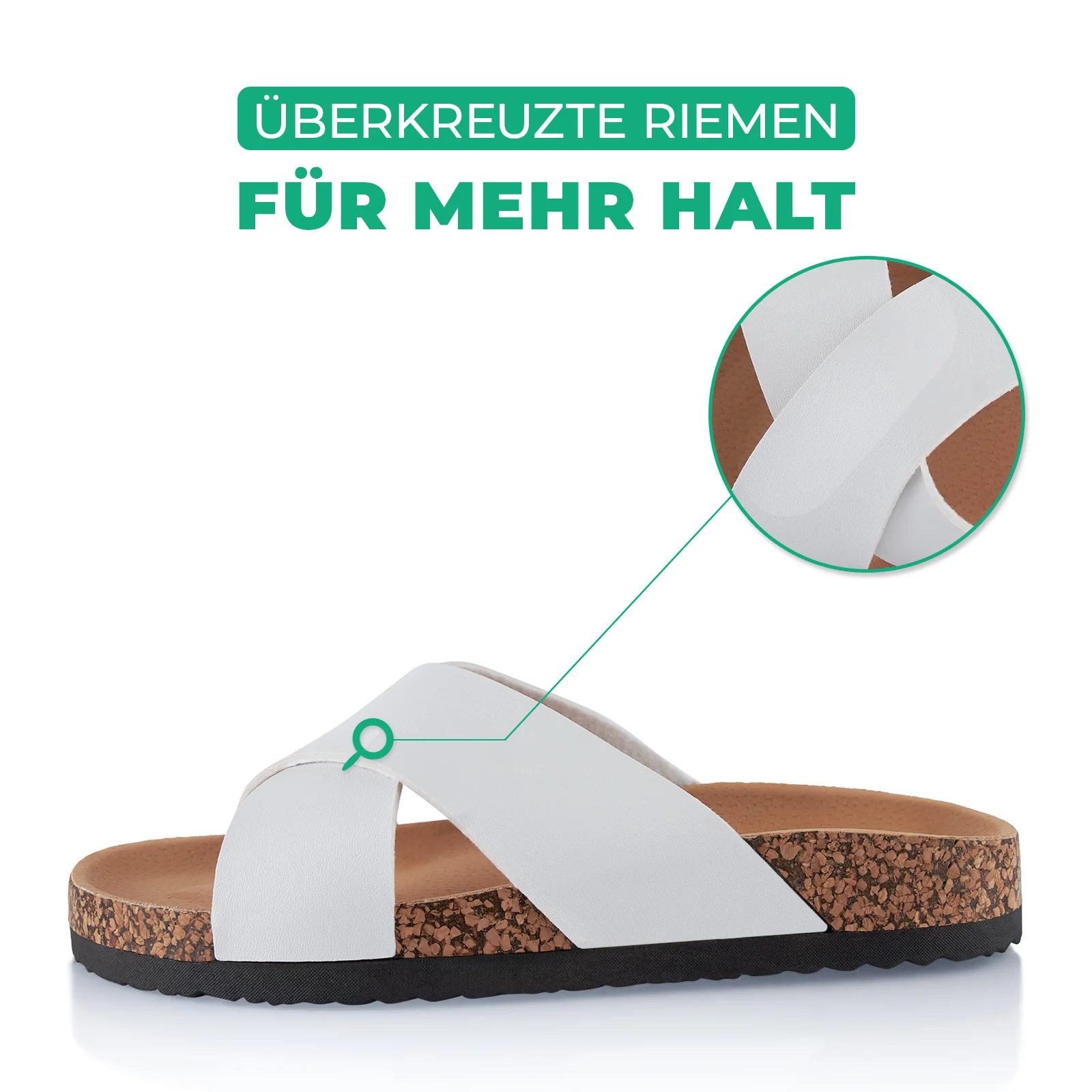 Pantoletten mit Kork-Fußbett - Image 2