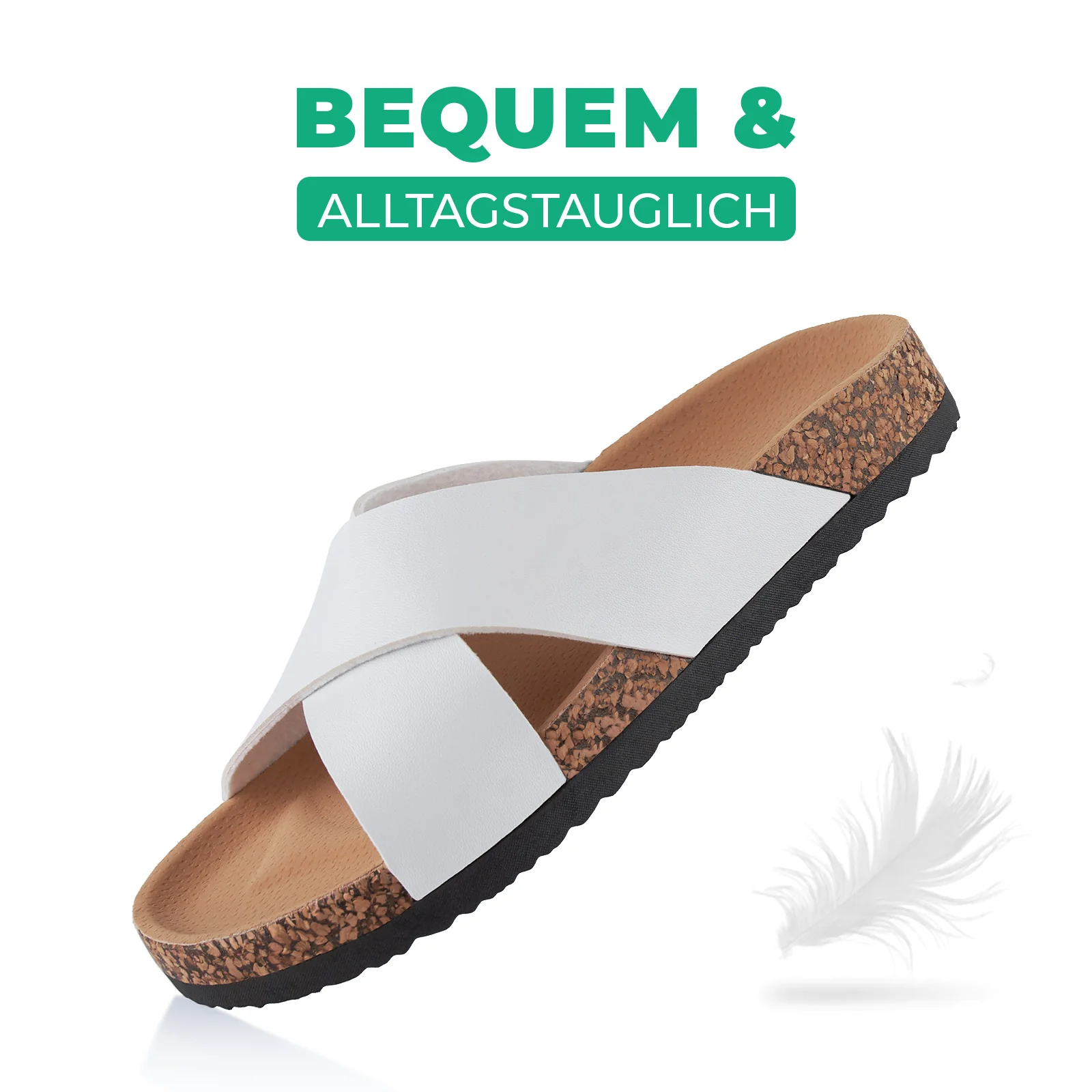 Pantoletten mit Kork-Fußbett - Image 3
