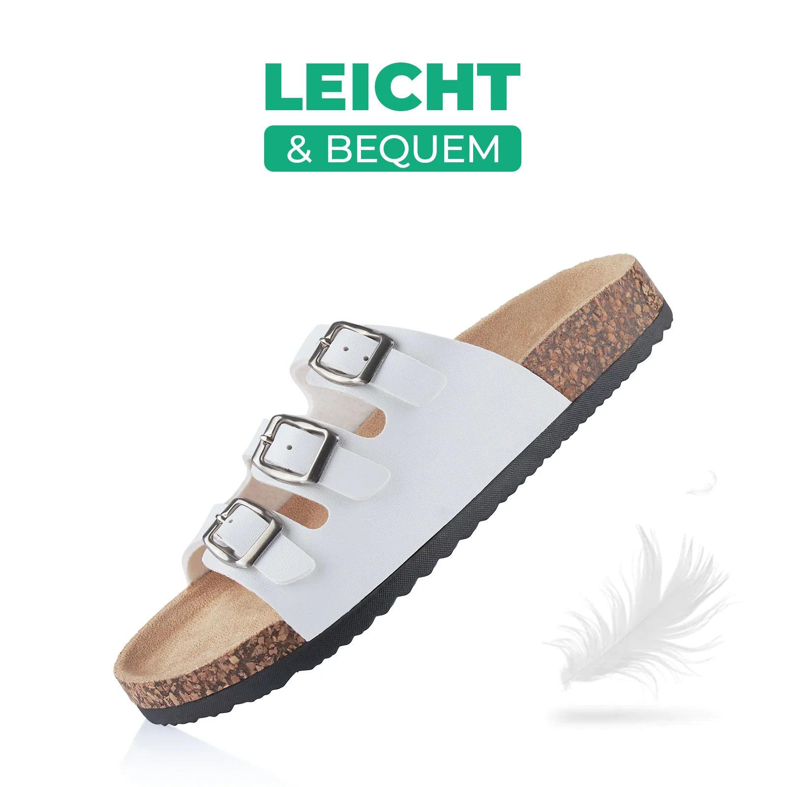 Pantoletten mit Kork-Fußbett - Image 3