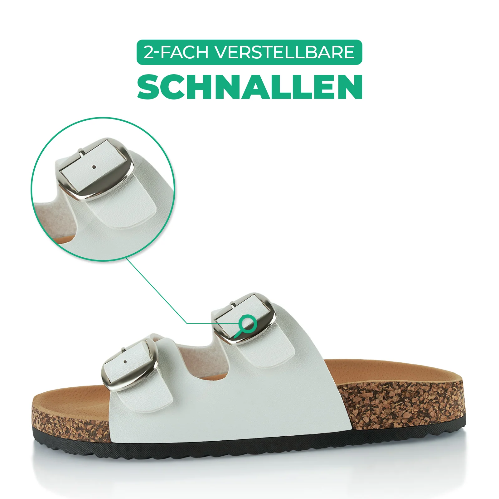 Pantoletten mit Kork-Fußbett - Image 2