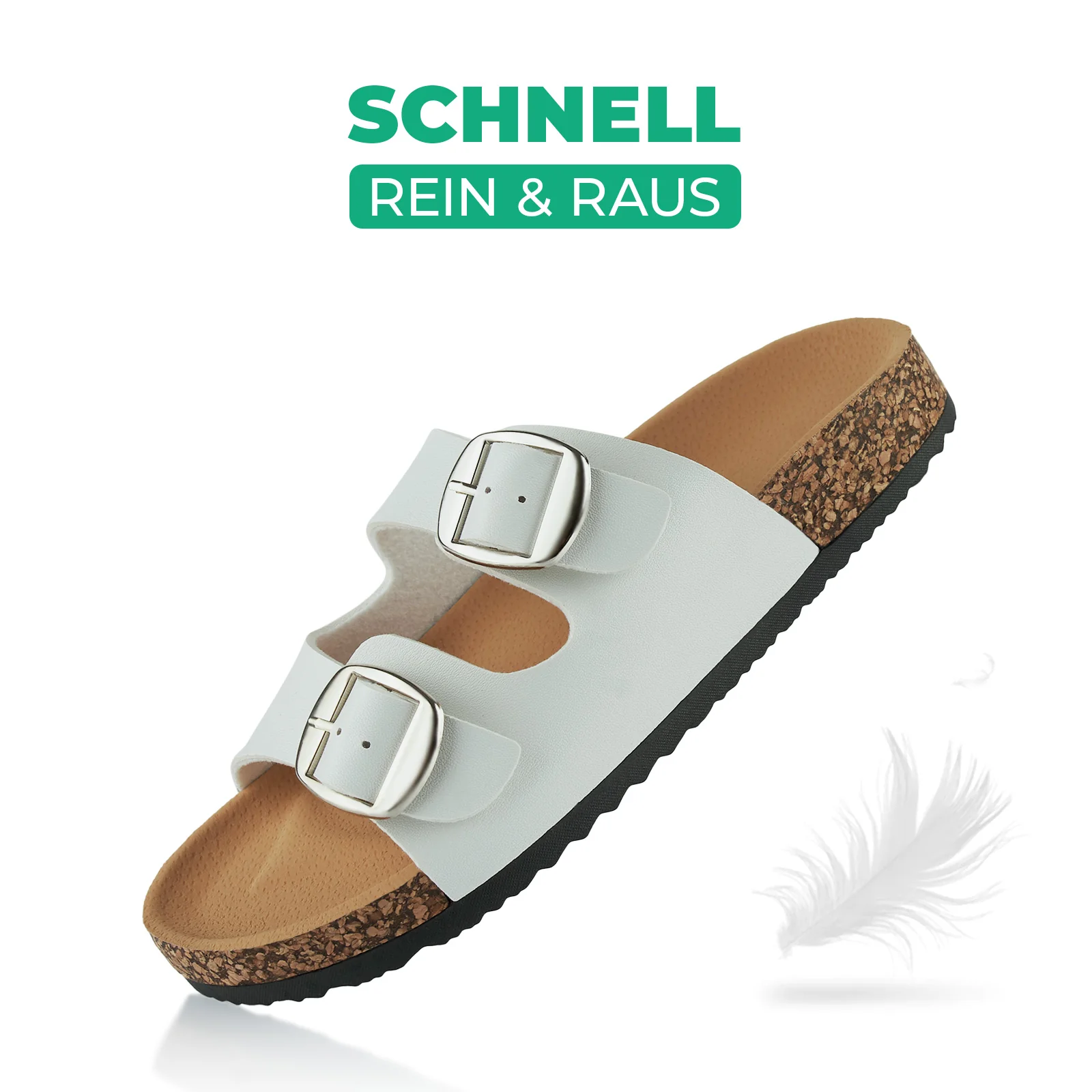 Pantoletten mit Kork-Fußbett - Image 3