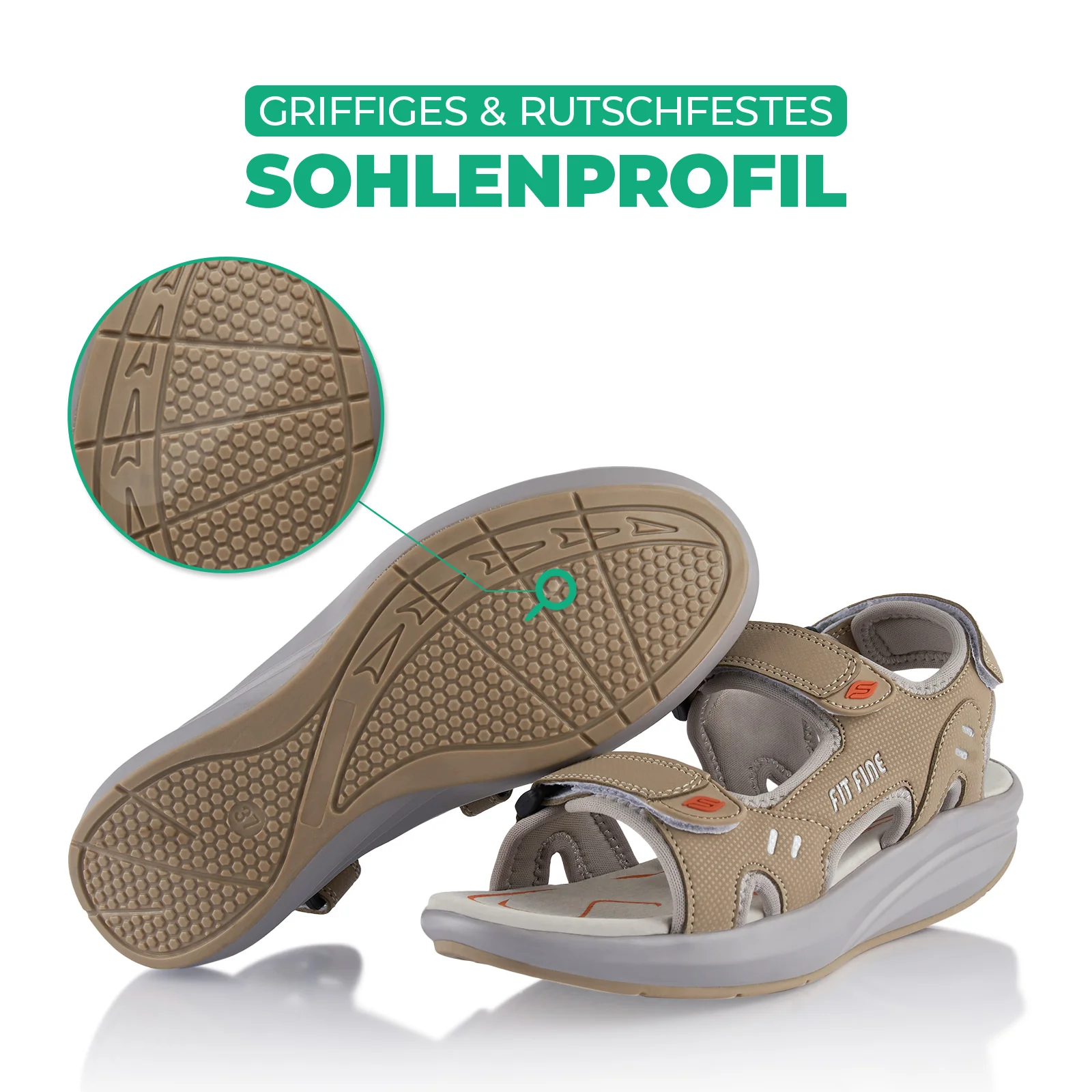 Sandalen Abrollsohle leichte Gesundheitsschuhe - Image 4