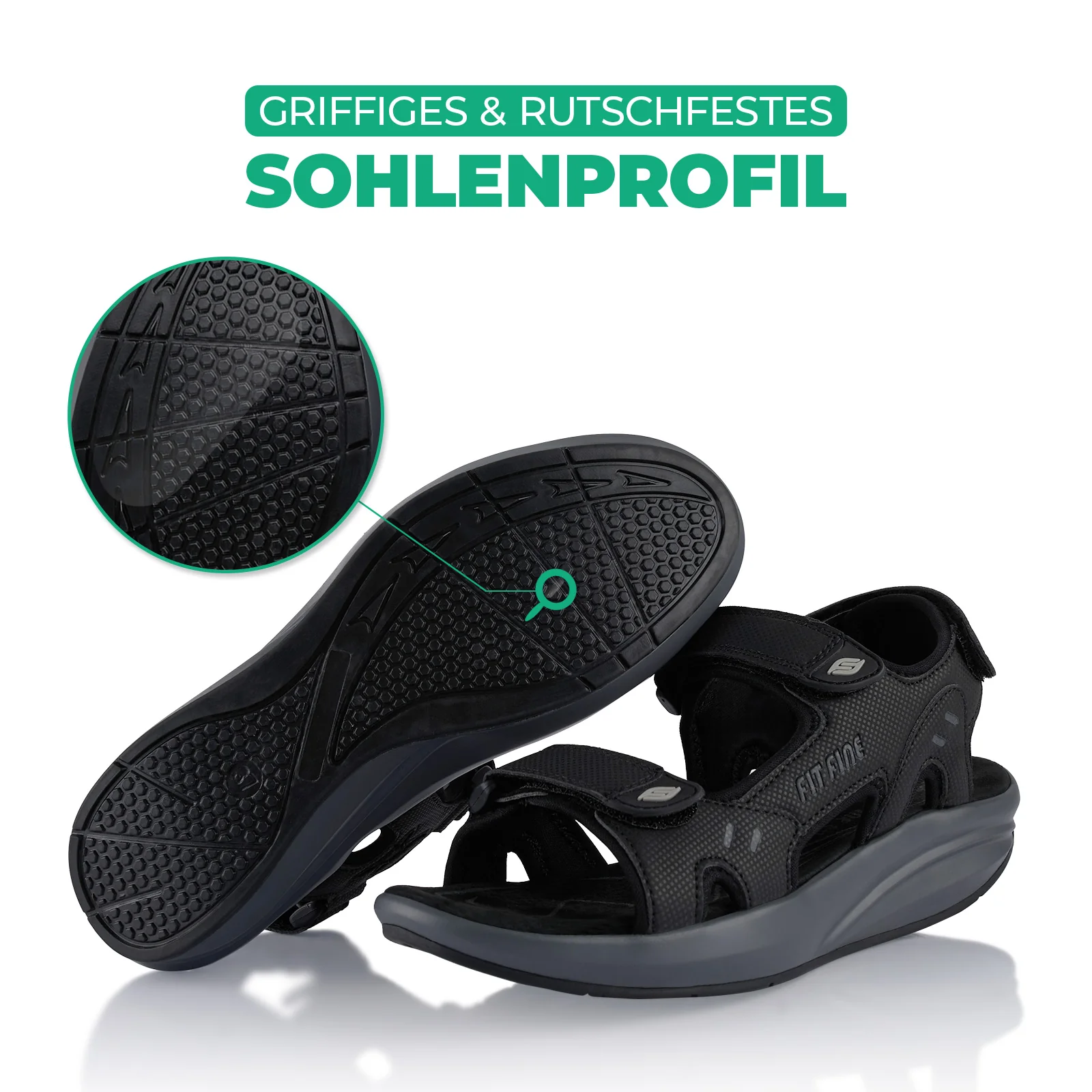 Sandalen Abrollsohle leichte Gesundheitsschuhe - Image 4