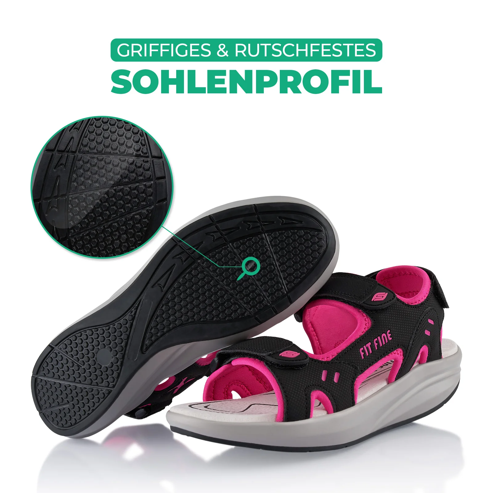 Sandalen Abrollsohle leichte Gesundheitsschuhe - Image 4