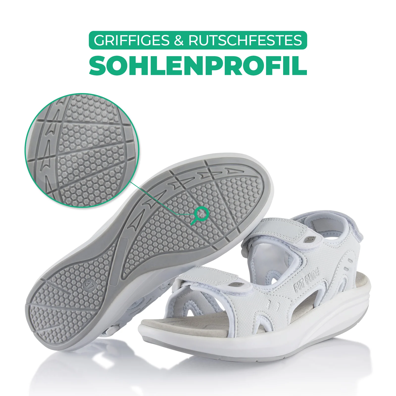 Sandalen Abrollsohle leichte Gesundheitsschuhe - Image 4